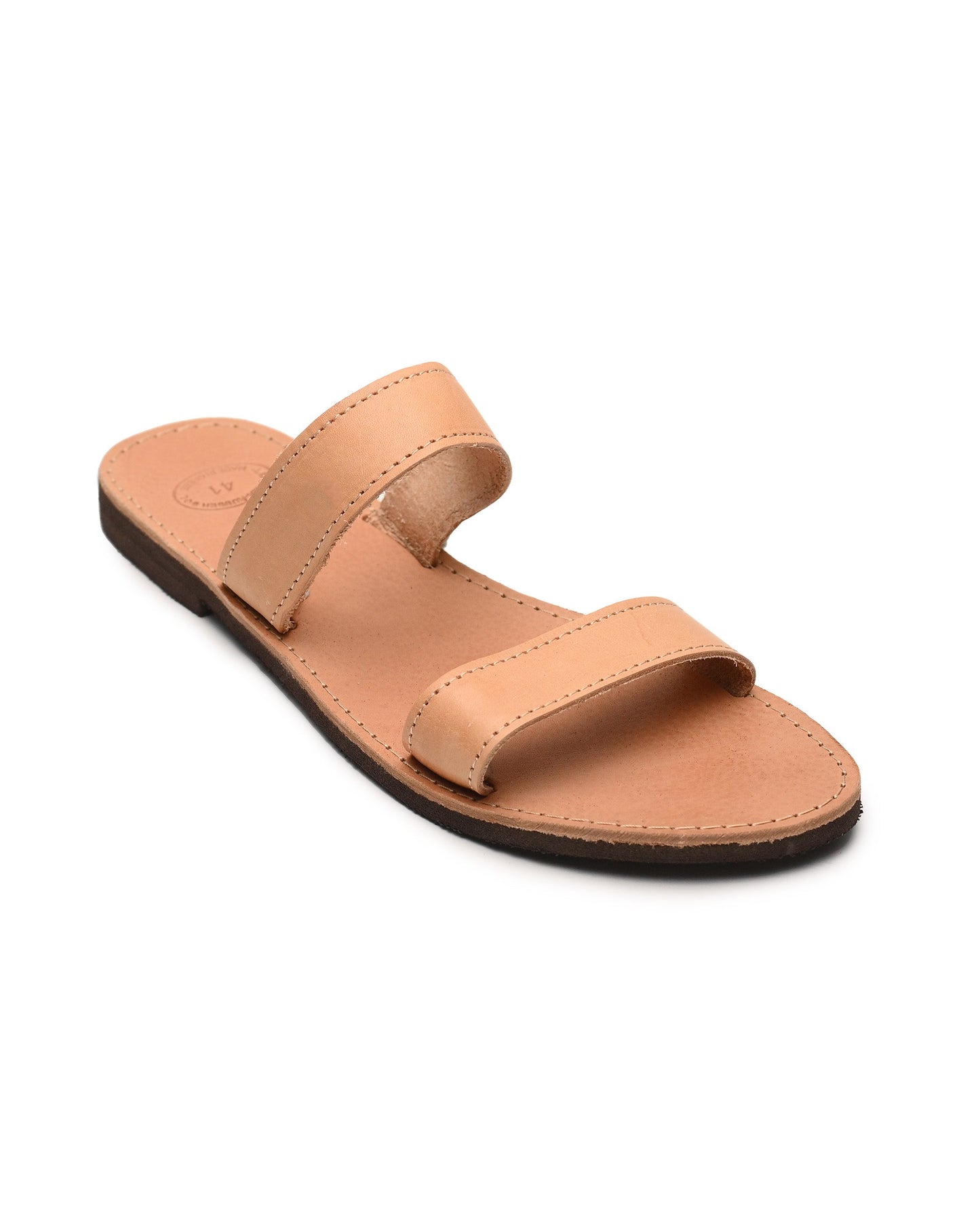 Women Leather Sandals, Una - PinkyPromiseAccs