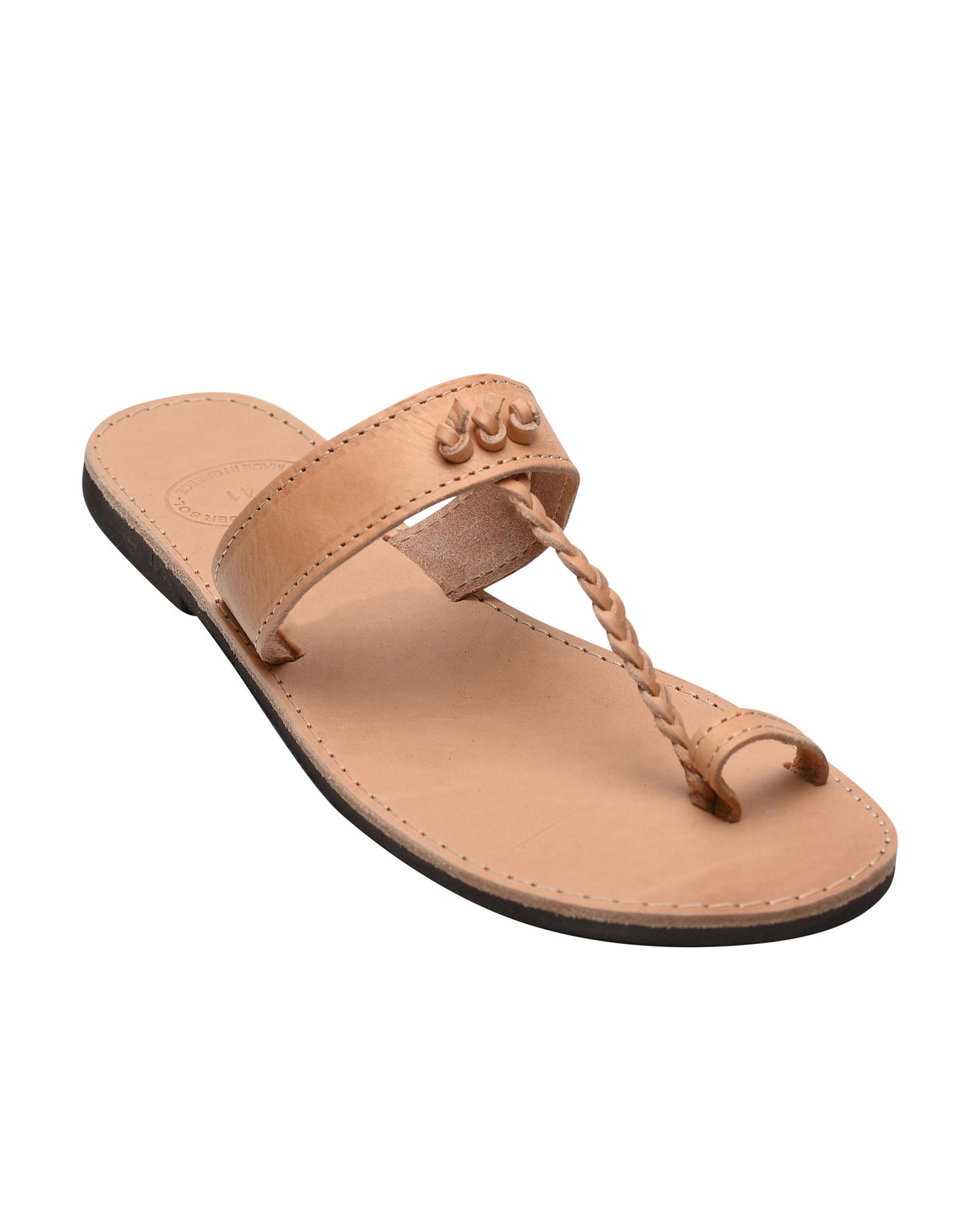 Women Leather Sandals, Chloe - PinkyPromiseAccs