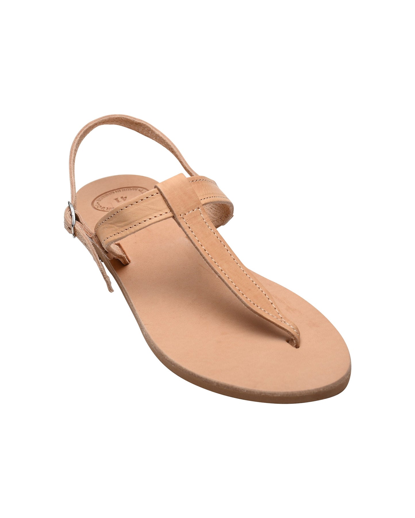 Wonen Leather Sandals, Daphne - PinkyPromiseAccs