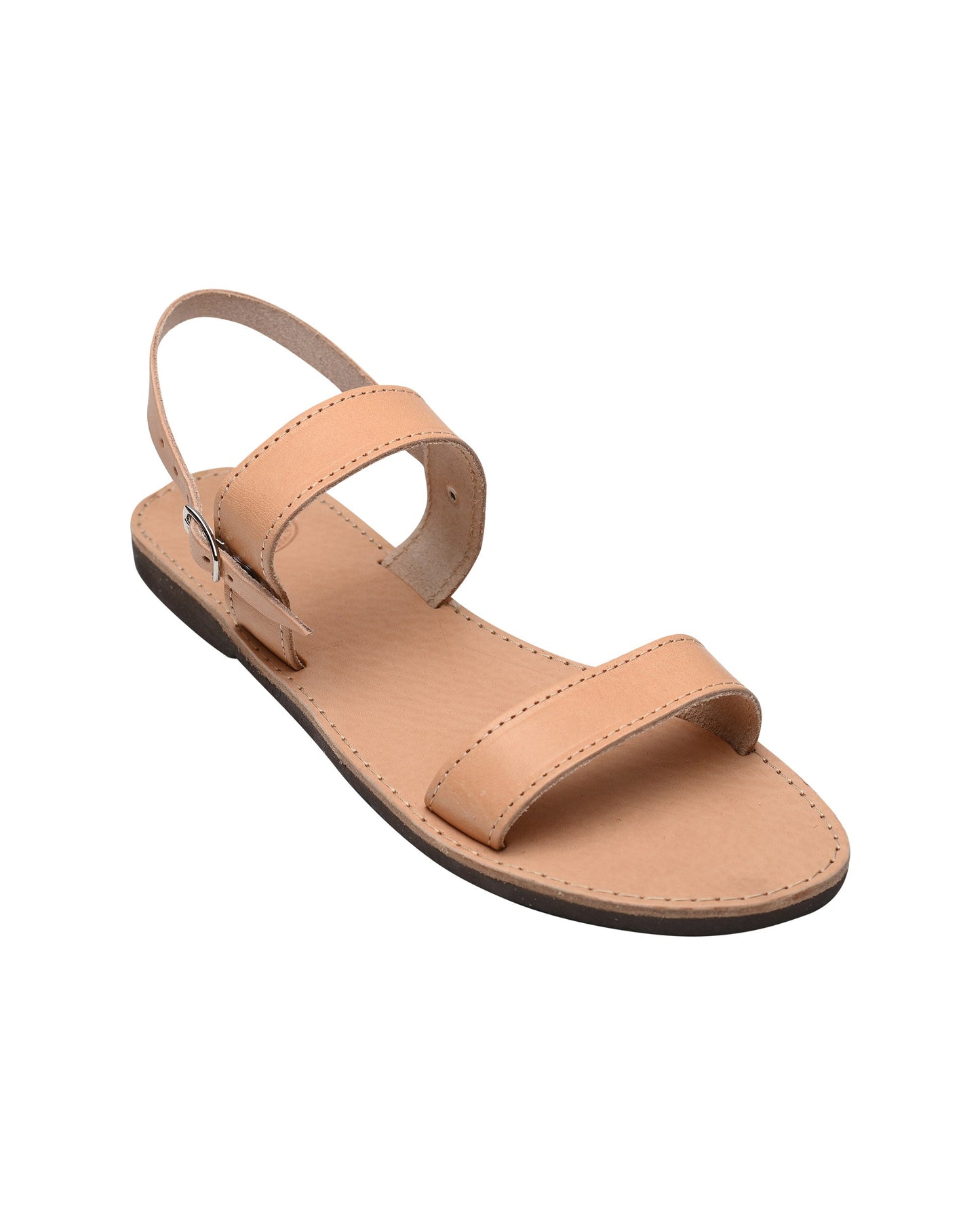 Women Leather Sandals, Ellen - PinkyPromiseAccs