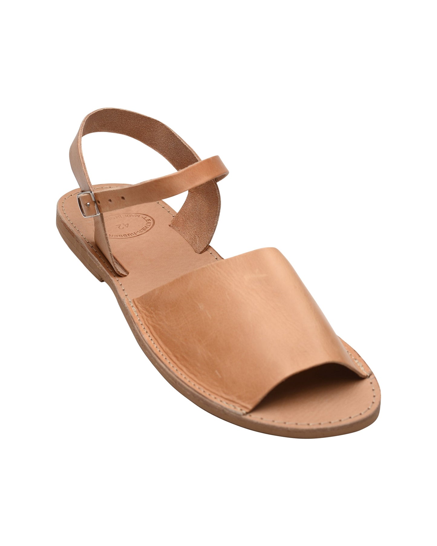 Women Leather Sandals, Elpis - PinkyPromiseAccs