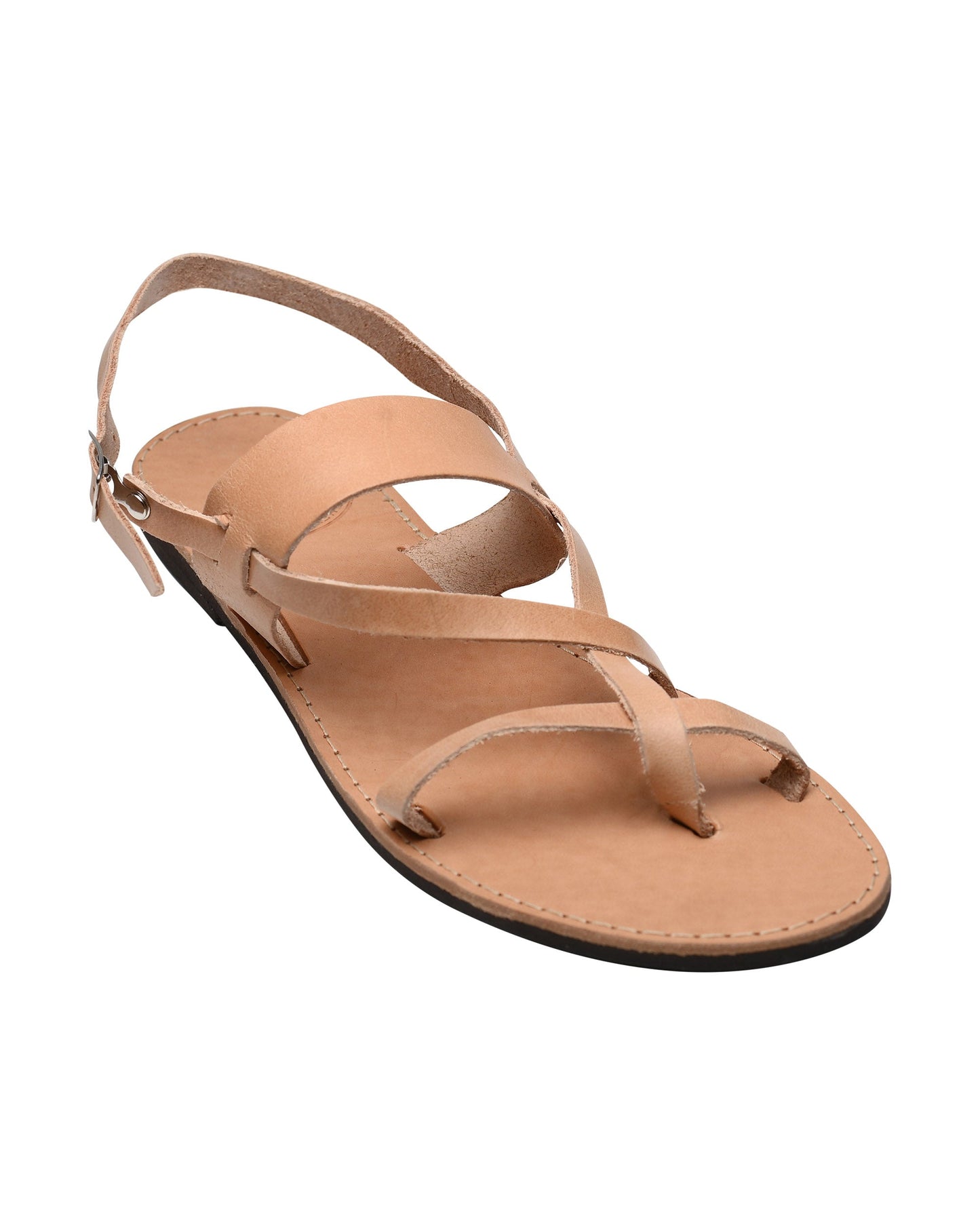 Women Leather Sandals, Jasmine - PinkyPromiseAccs