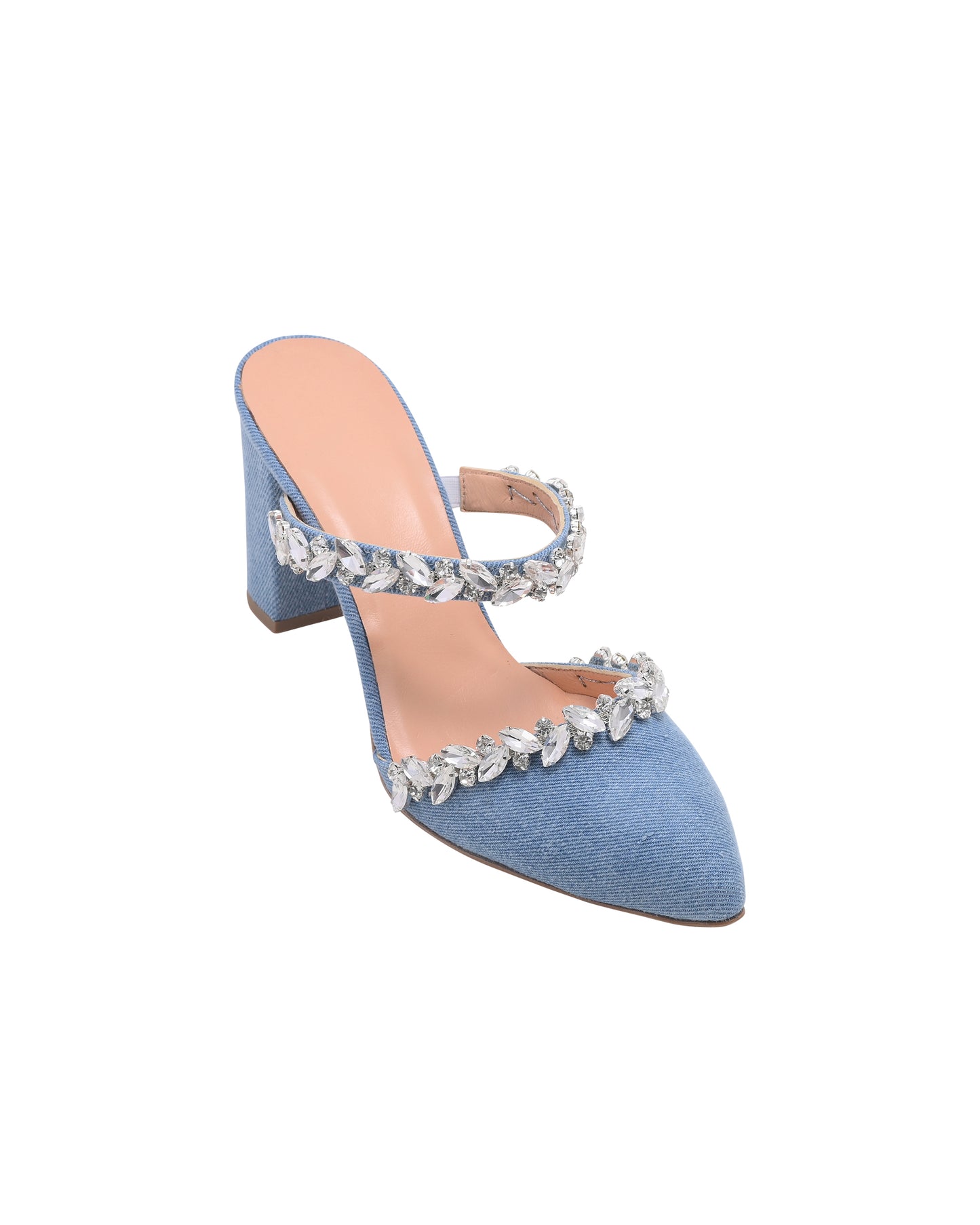 Denim Wedding Shoes, Chloris - PinkyPromiseAccs