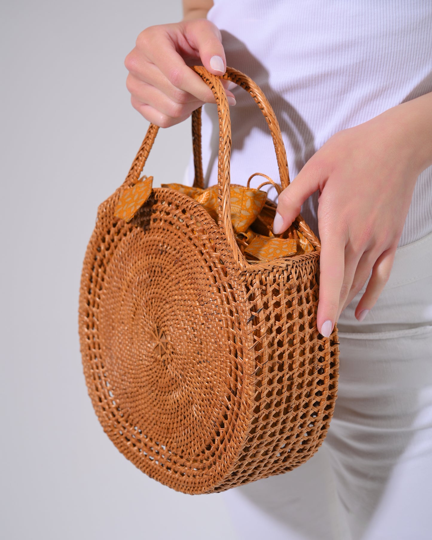 Summer Bag, Bohemian Breeze Basket - PinkyPromiseAccs