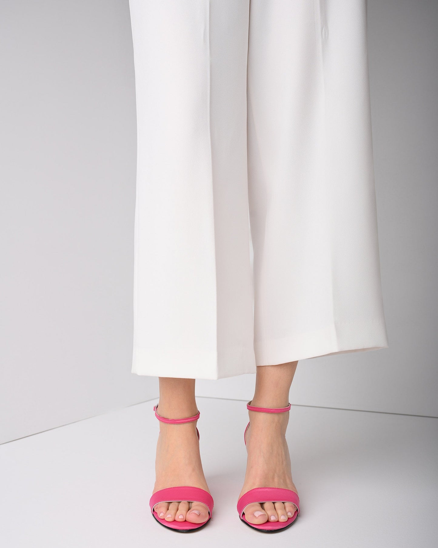 Fuchsia Satin Women Heels, Noelin - PinkyPromiseAccs
