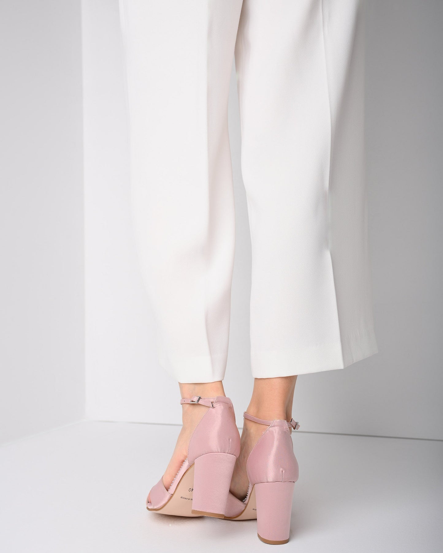 Women's Satin Heels, Handmade - Noelin X - PinkyPromiseAccs