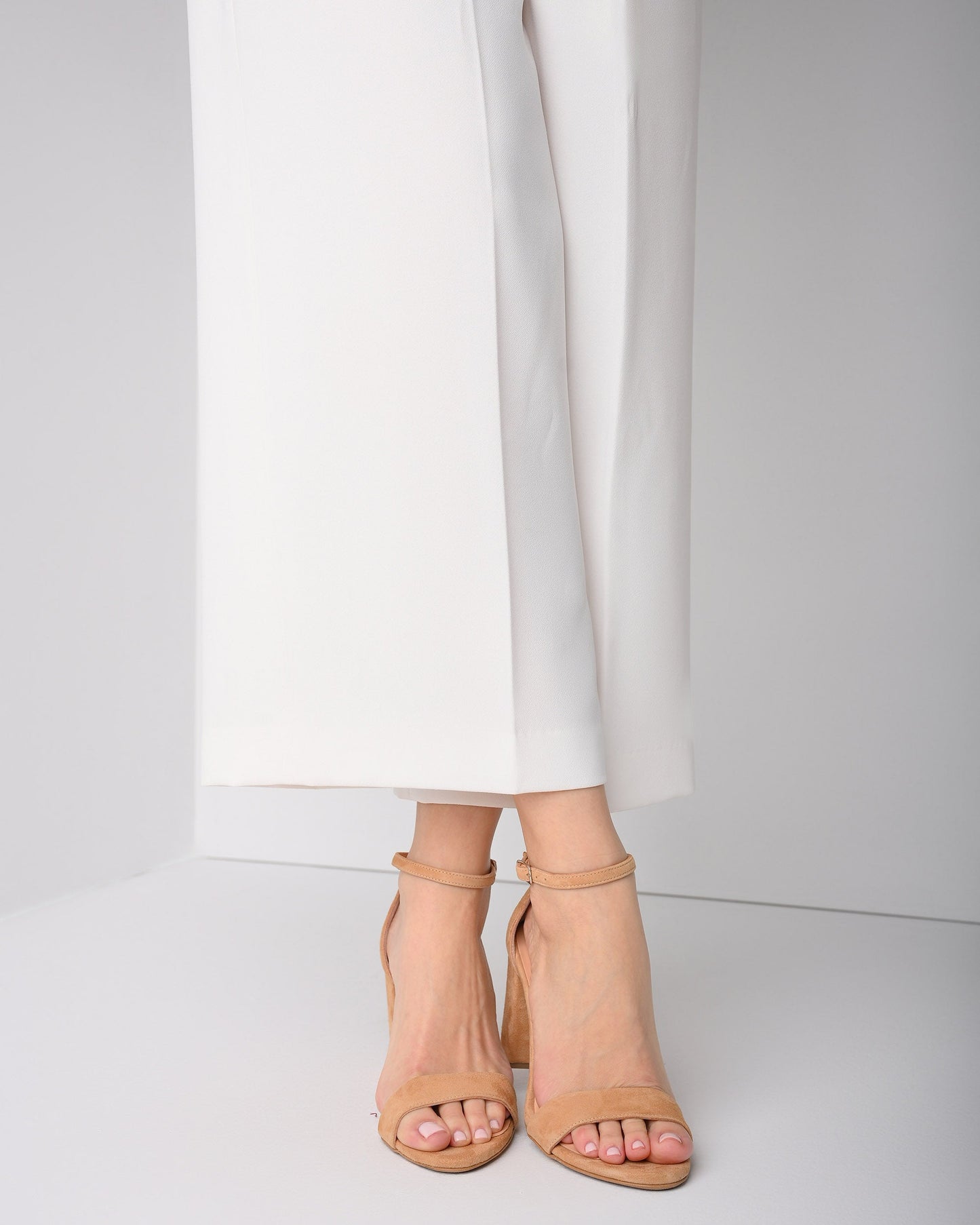 Brown Suede Women Heels, Aurelia - PinkyPromiseAccs