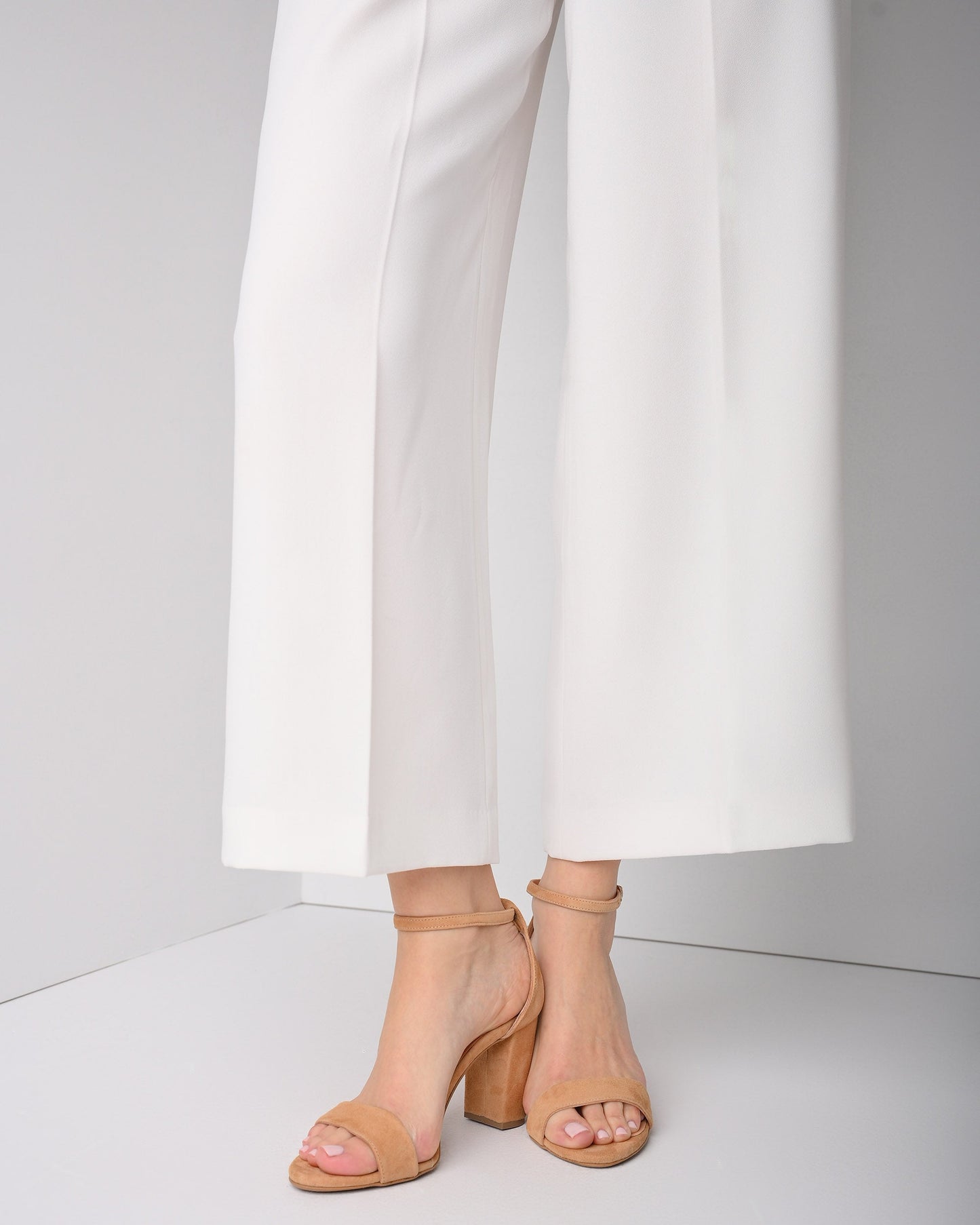 Brown Suede Women Heels, Aurelia - PinkyPromiseAccs