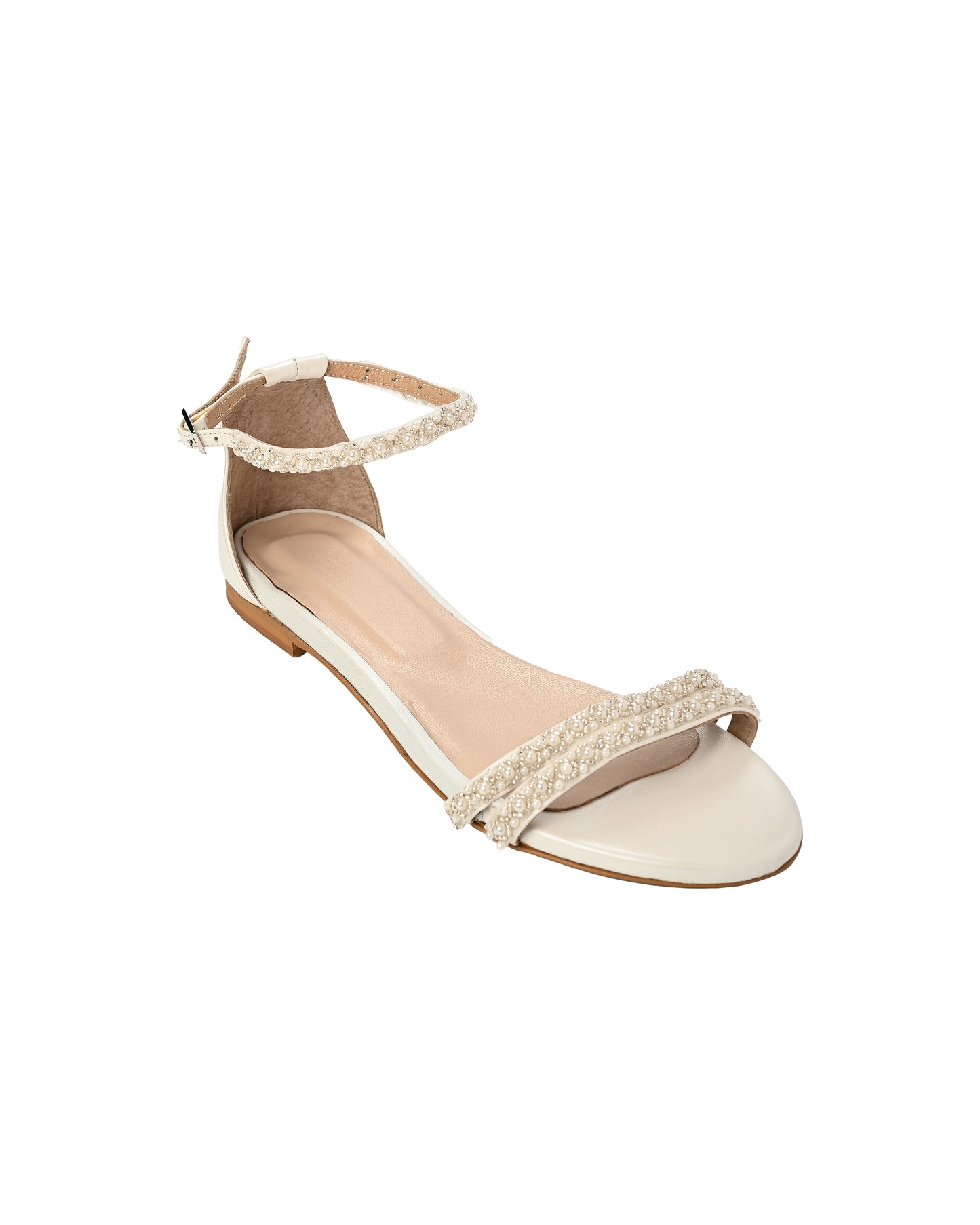 white wedding shoes