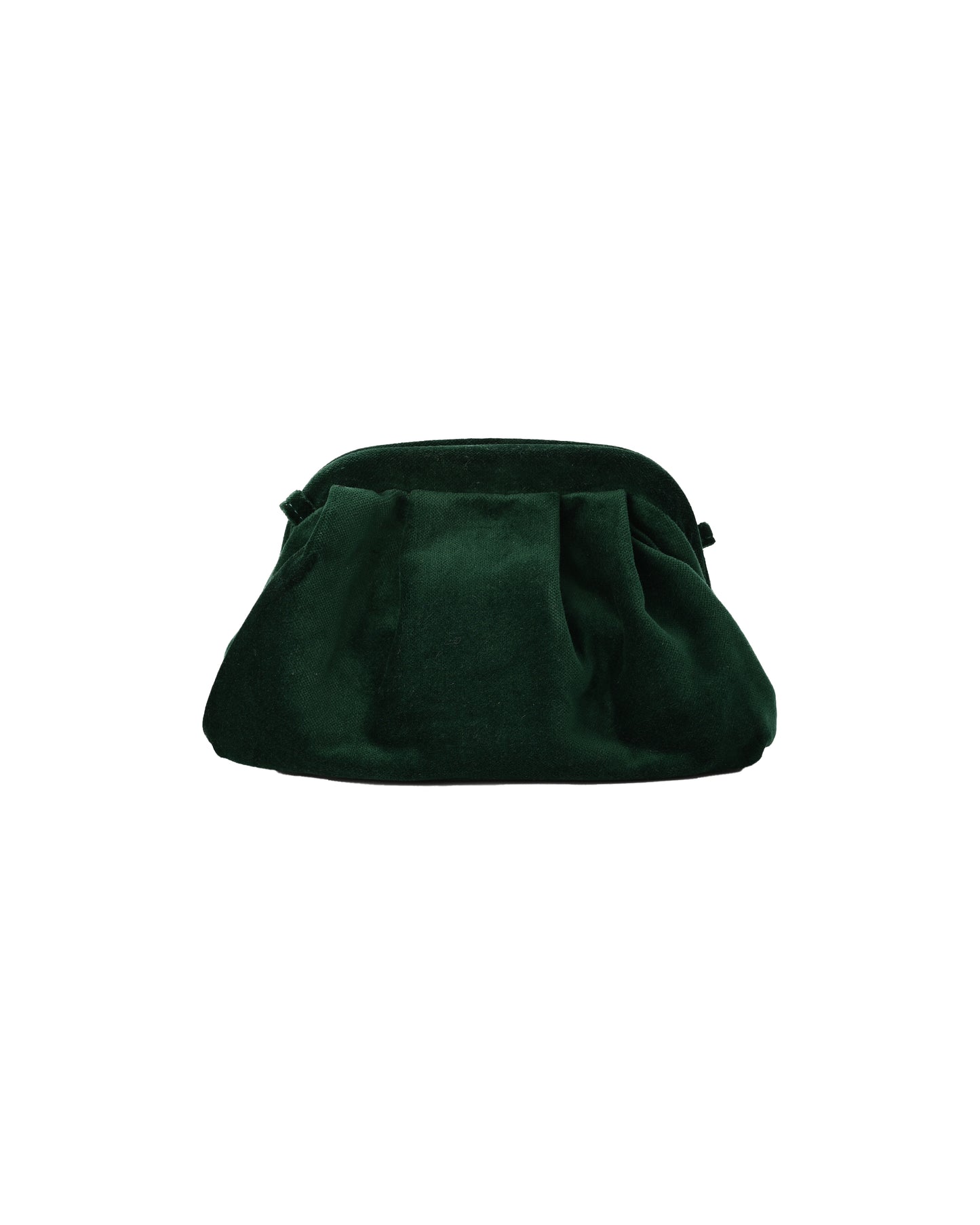 Green Velvet Wedding Shoes, Pearls in Velvet - PinkyPromiseAccs