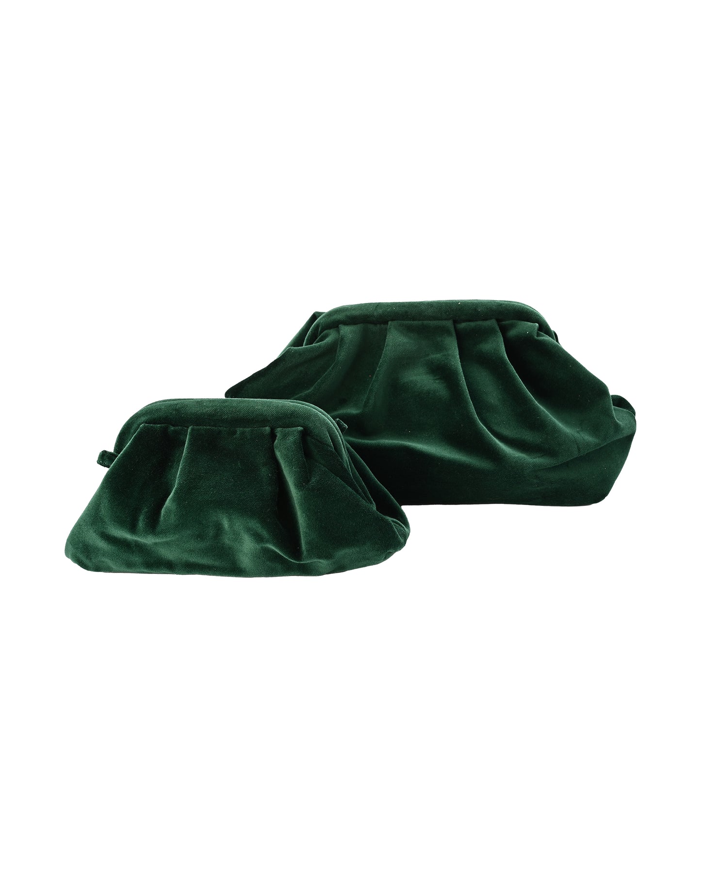 Green Velvet Wedding Shoes, Pearls in Velvet - PinkyPromiseAccs