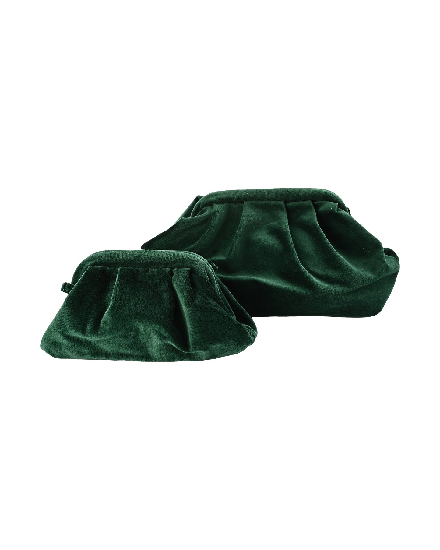 Green Bridal Wedding Purse, Velvet Clutch - PinkyPromiseAccs