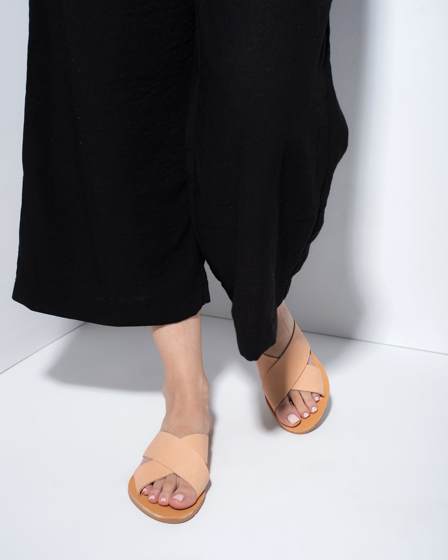 Womens Leather Sandals, Andromeda - PinkyPromiseAccs