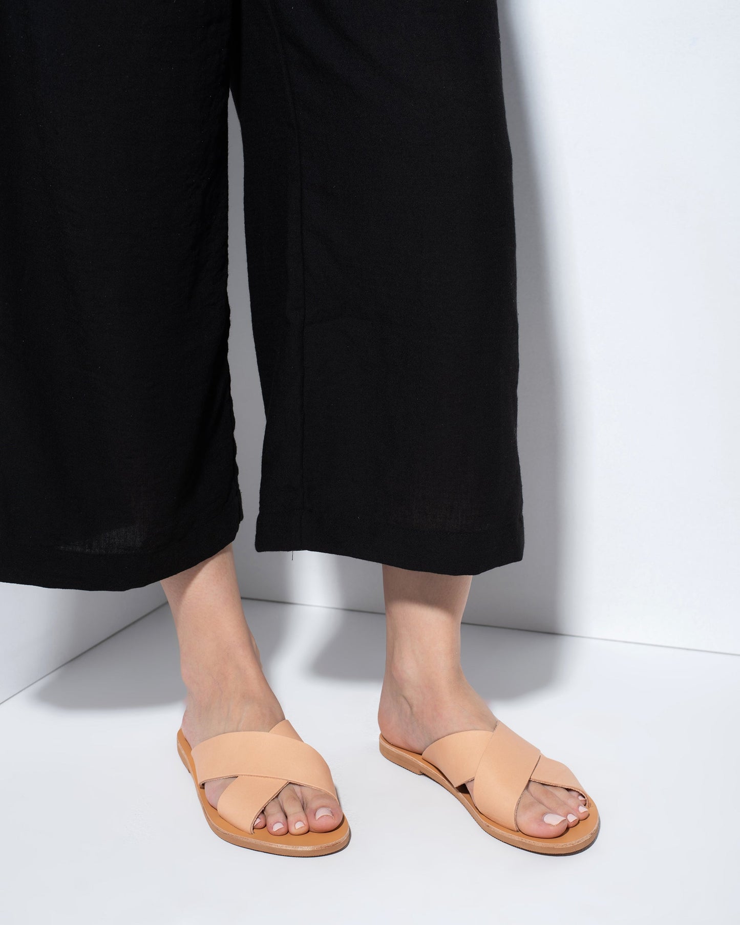 Womens Leather Sandals, Andromeda - PinkyPromiseAccs