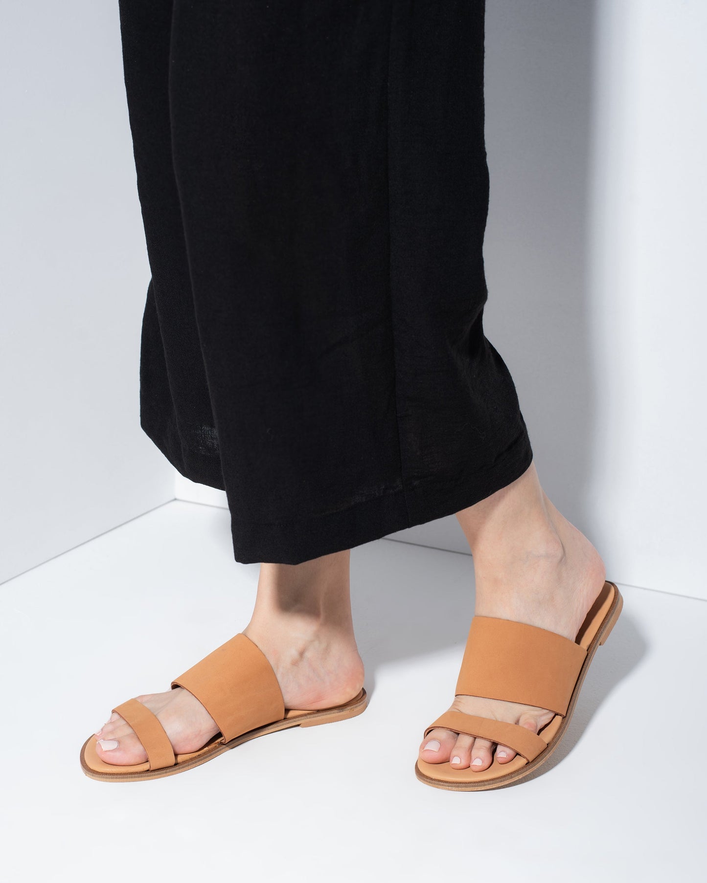 Leather Sandals, Alexia - PinkyPromiseAccs