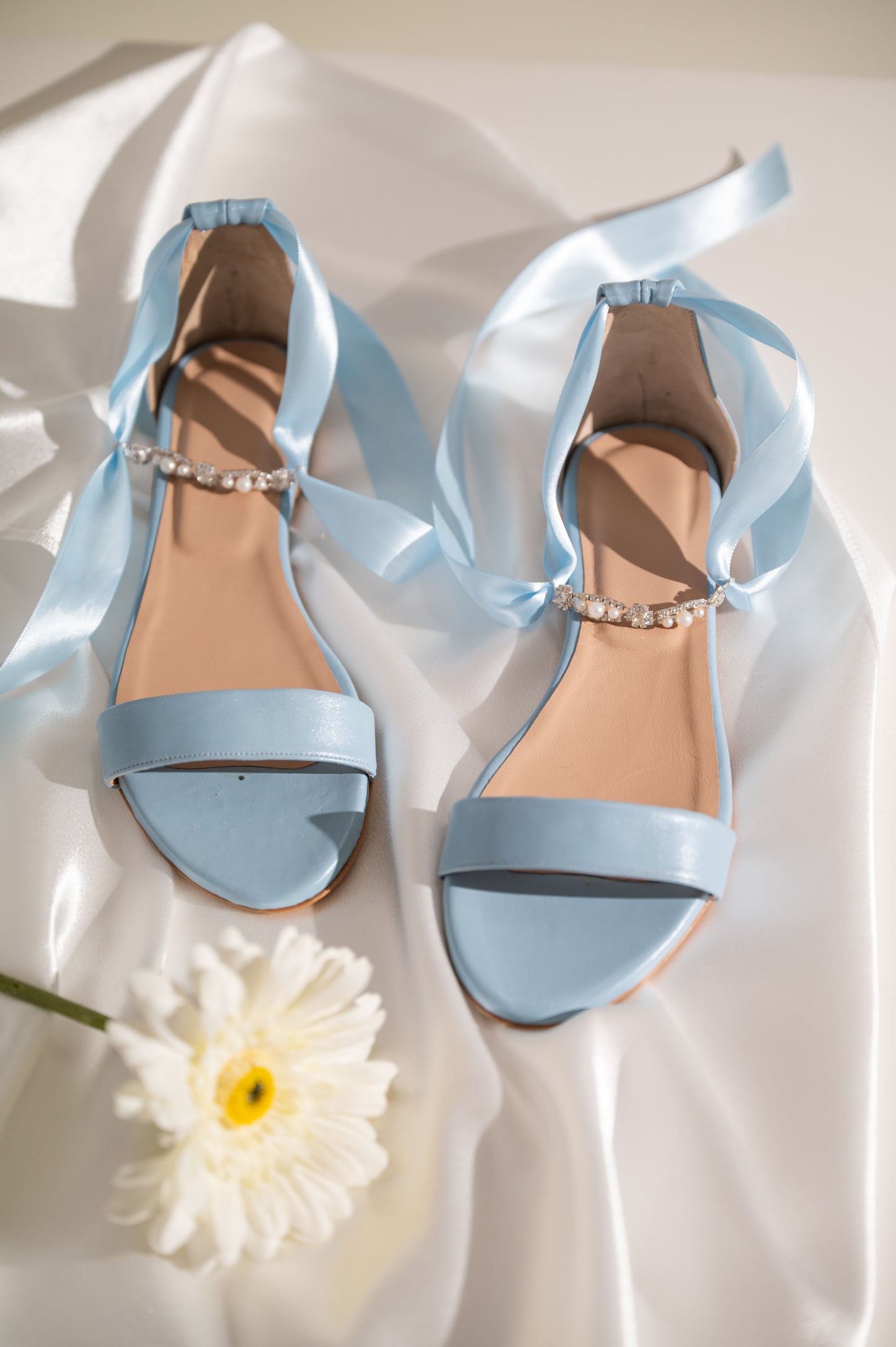 Blue Wedding Shoes, Aqua Grace - PinkyPromiseAccs