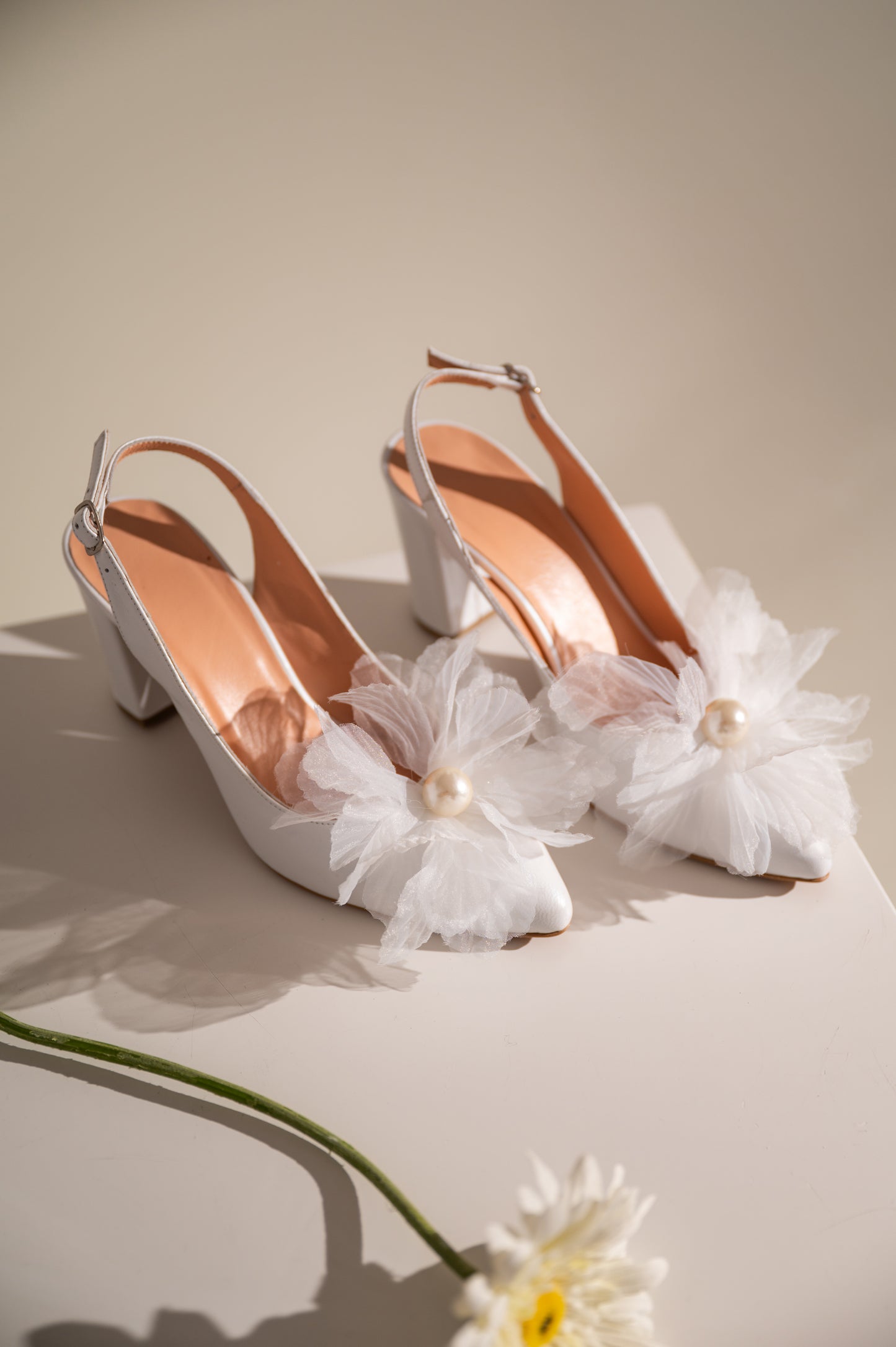 White Wedding Shoes, Ethereal Bliss - PinkyPromiseAccs
