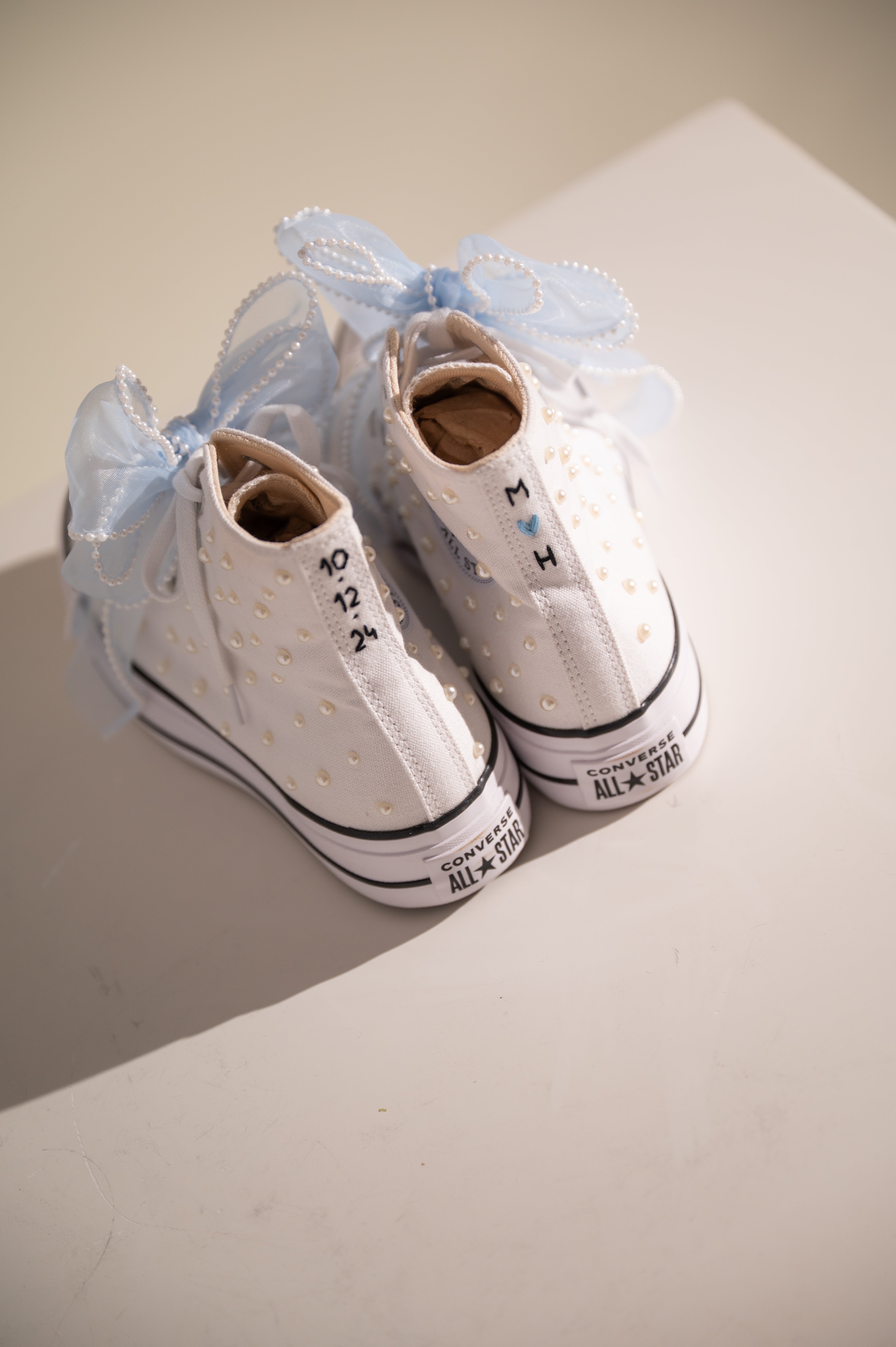 Custom Bridal Sneakers Fairy Tale Converse