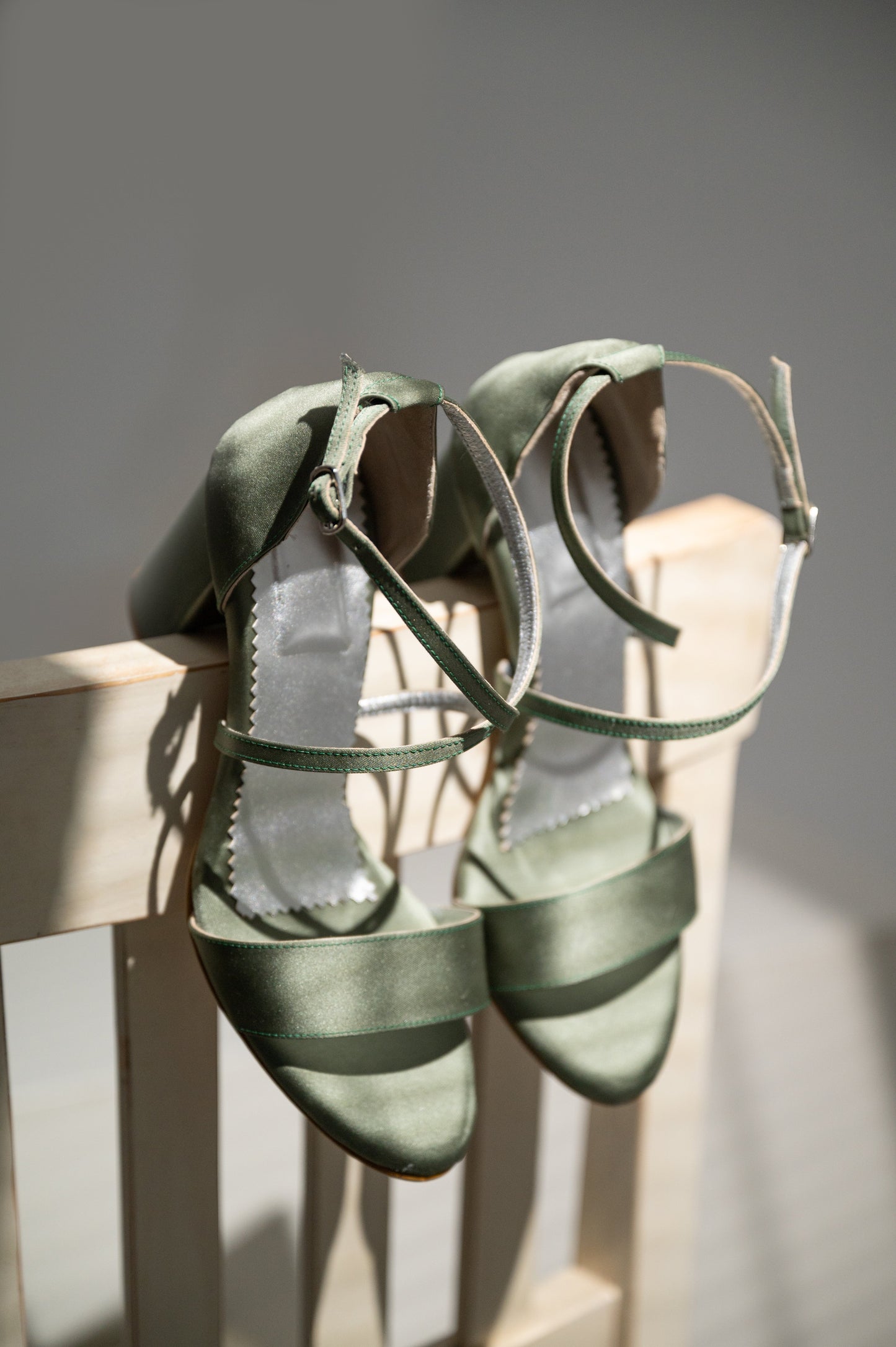 satin wedding shoes for bride