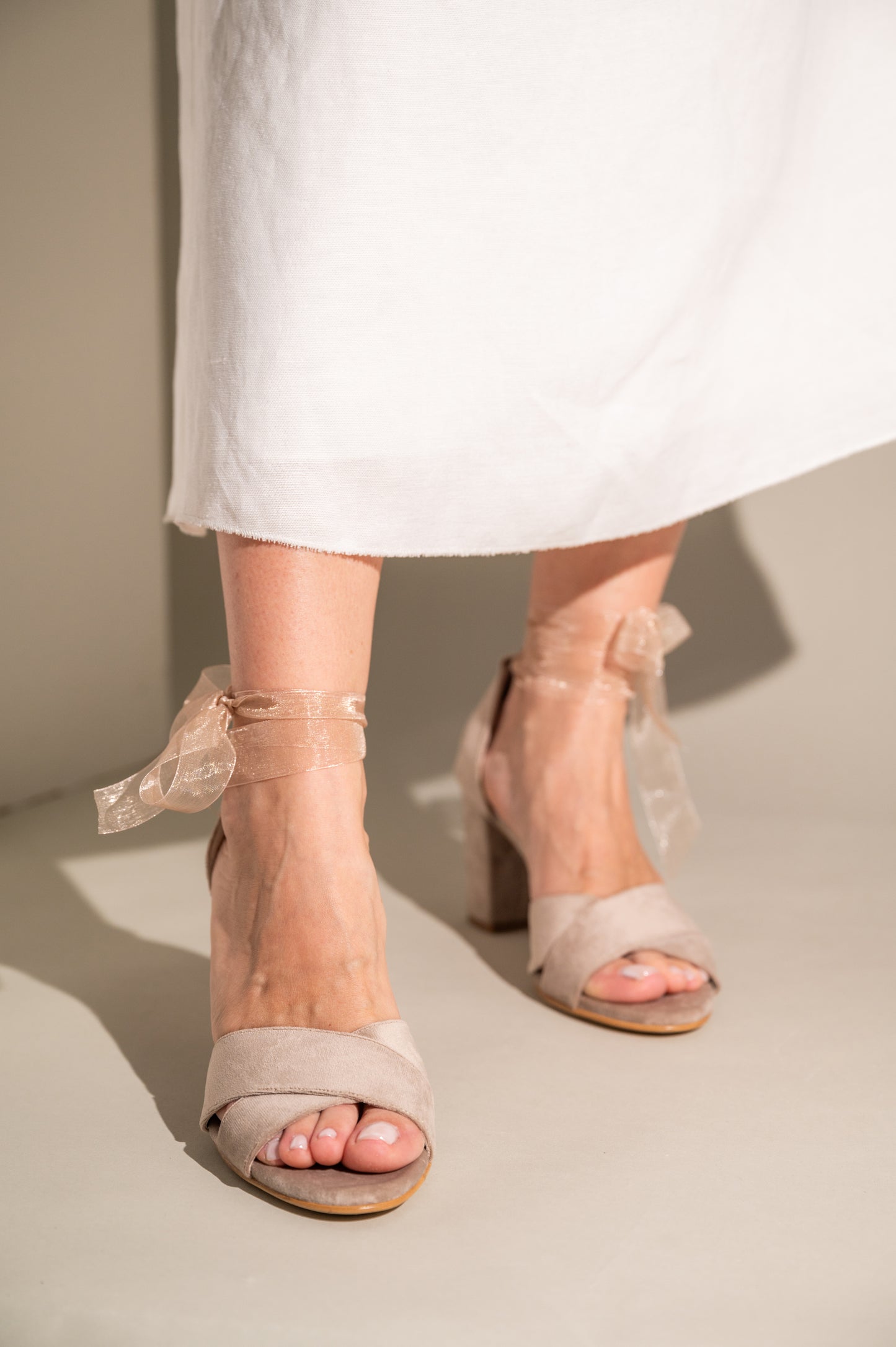 nude heels for wedding