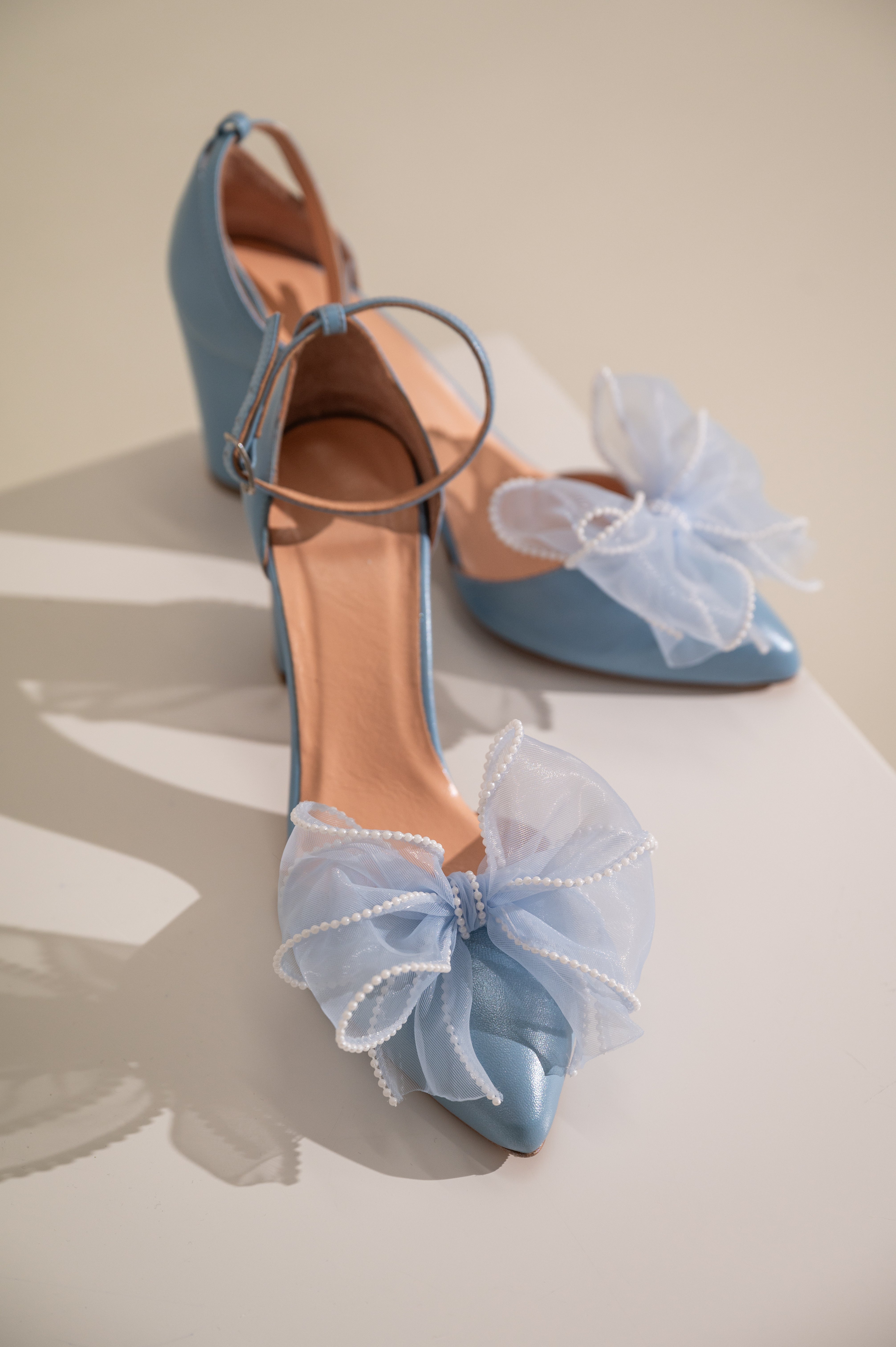 Bride Light Blue Wedges Wedding Bridal Sandals Dusty Blue Wedding