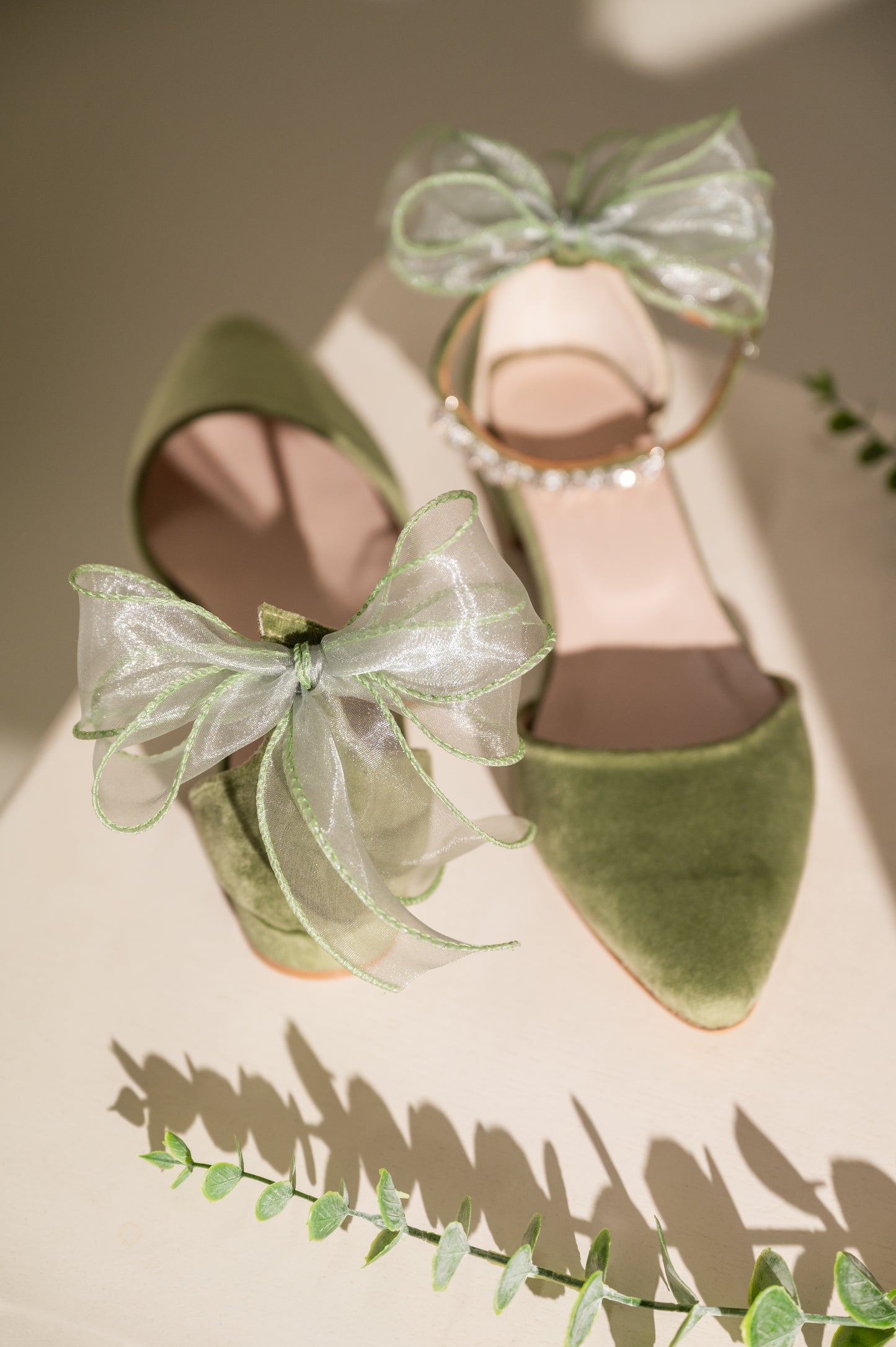 flat wedding shoes, sage green wedding shoes