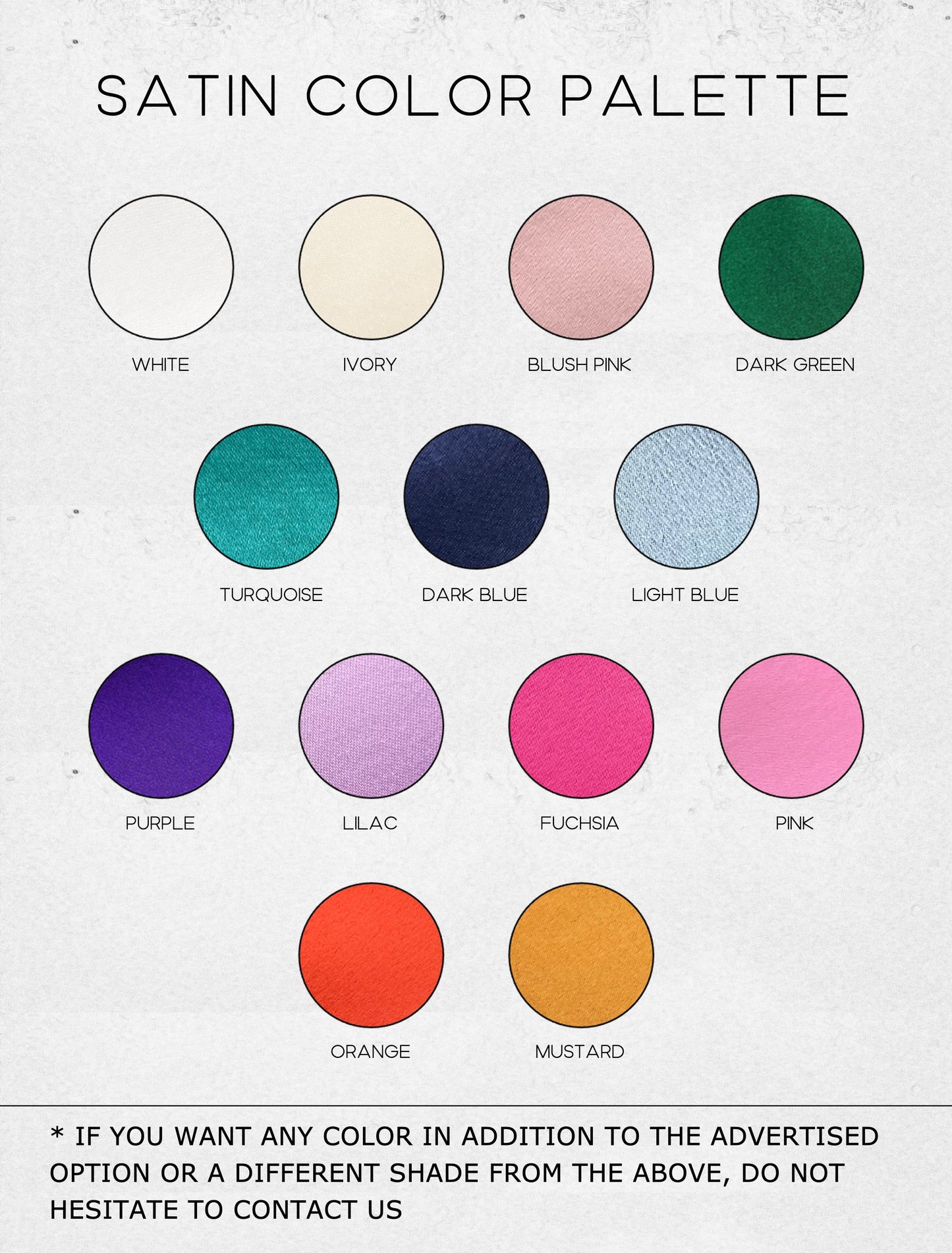 Satin Shoe Color Options – Custom Wedding Shoes | PinkyPromiseAccs