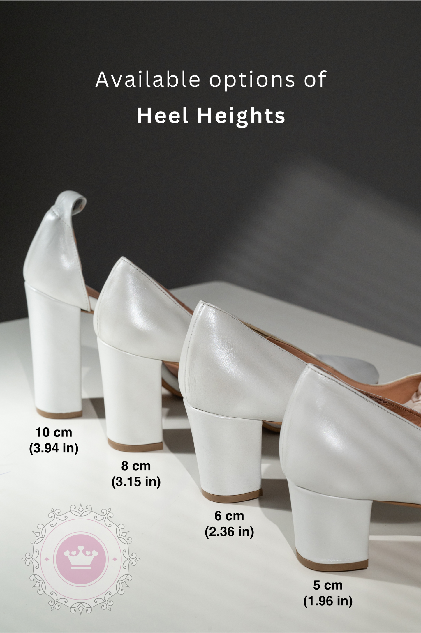 Heel Height Options – Custom Handmade Shoes | PinkyPromiseAccs