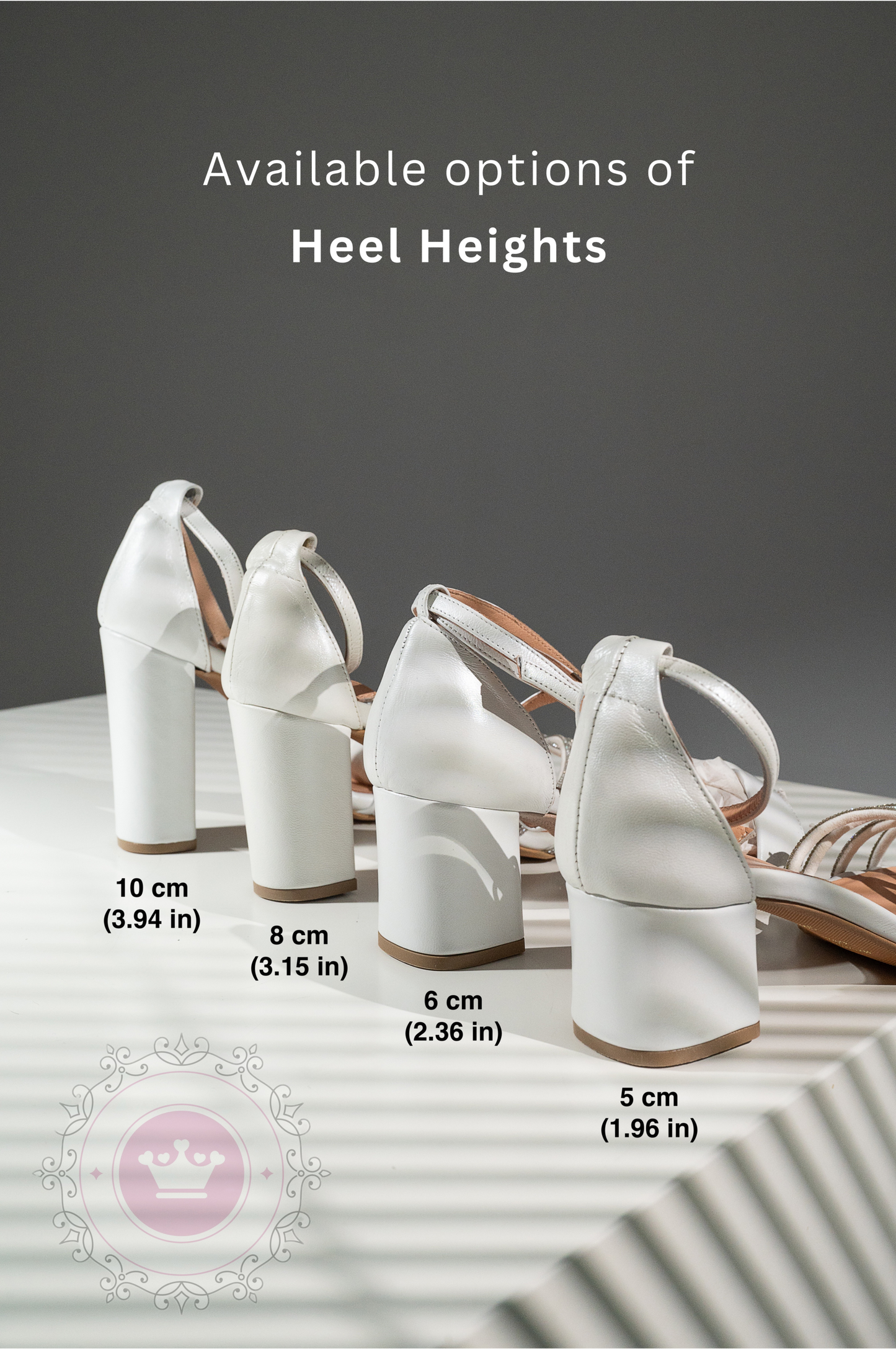 Heel Height Options – Custom Handmade Shoes | PinkyPromiseAccs