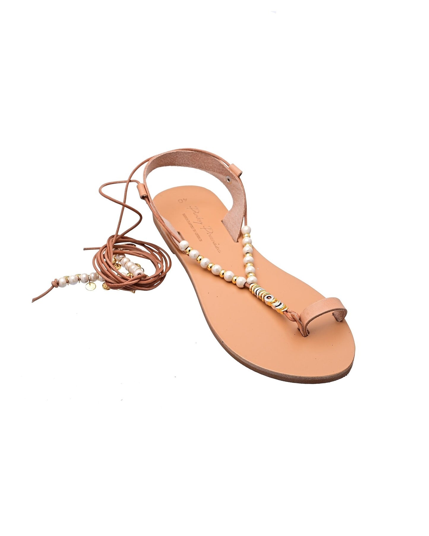 Leather Women Sandals, Sand Oasis - PinkyPromiseAccs