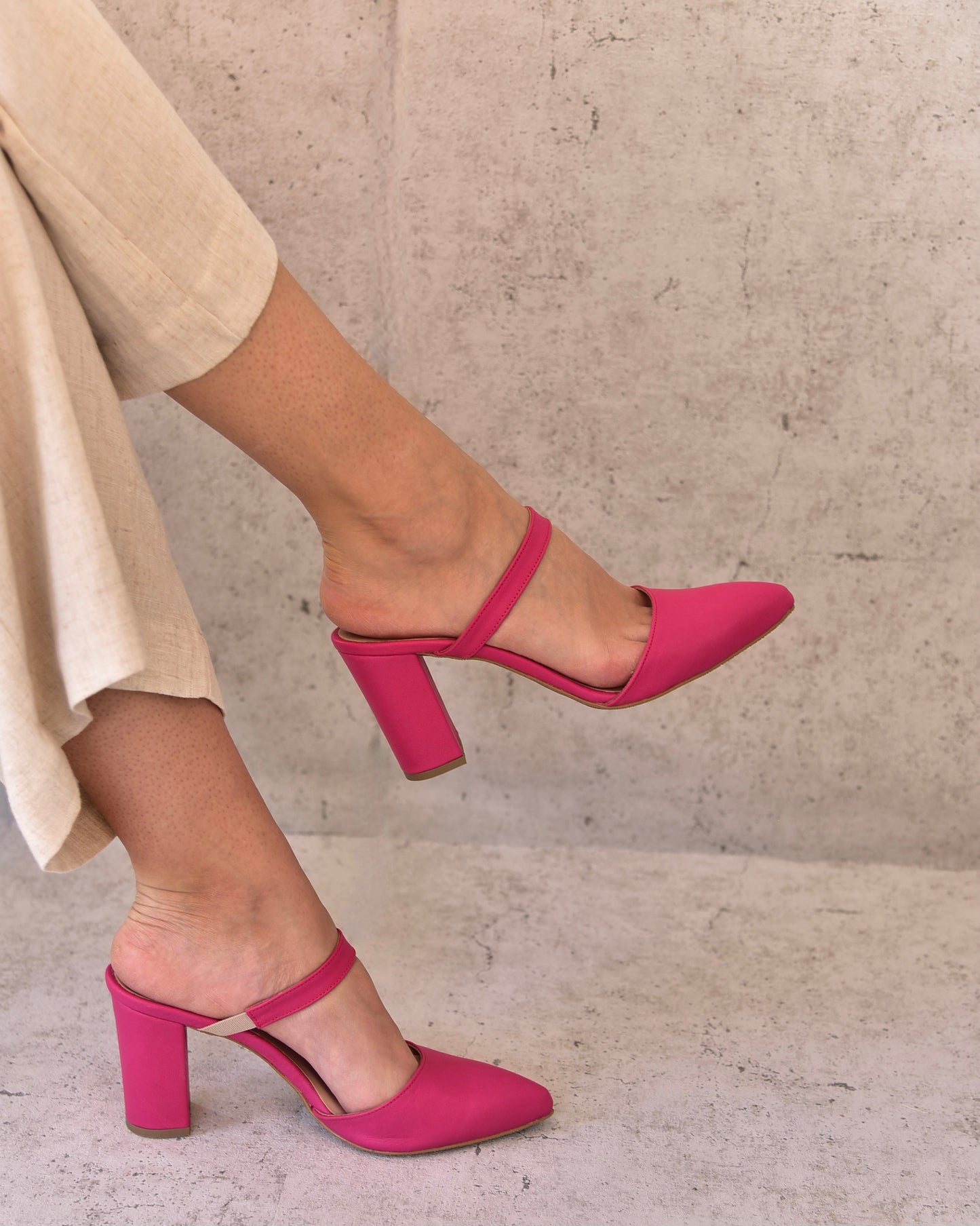 Fuchsia Women Shoes, Eugenia - PinkyPromiseAccs