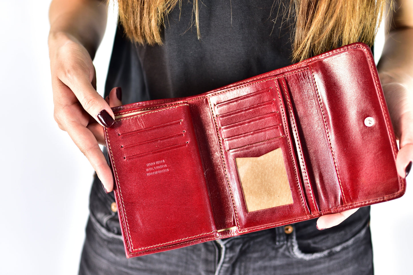 genuine Greek Leather wallets