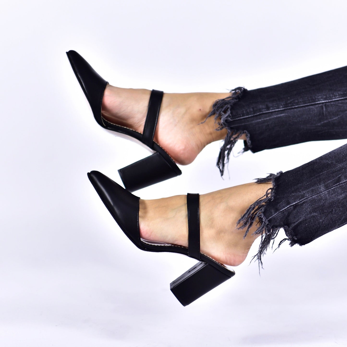 black leather shoes, δερμάτινα πέδιλα χειροποίητα
