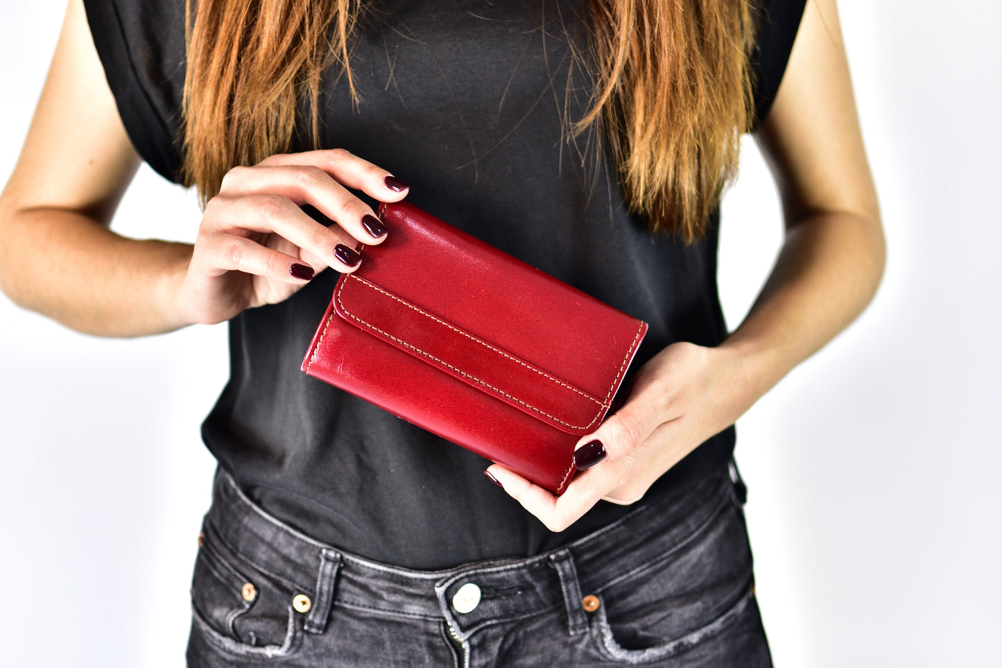handmade leather wallets