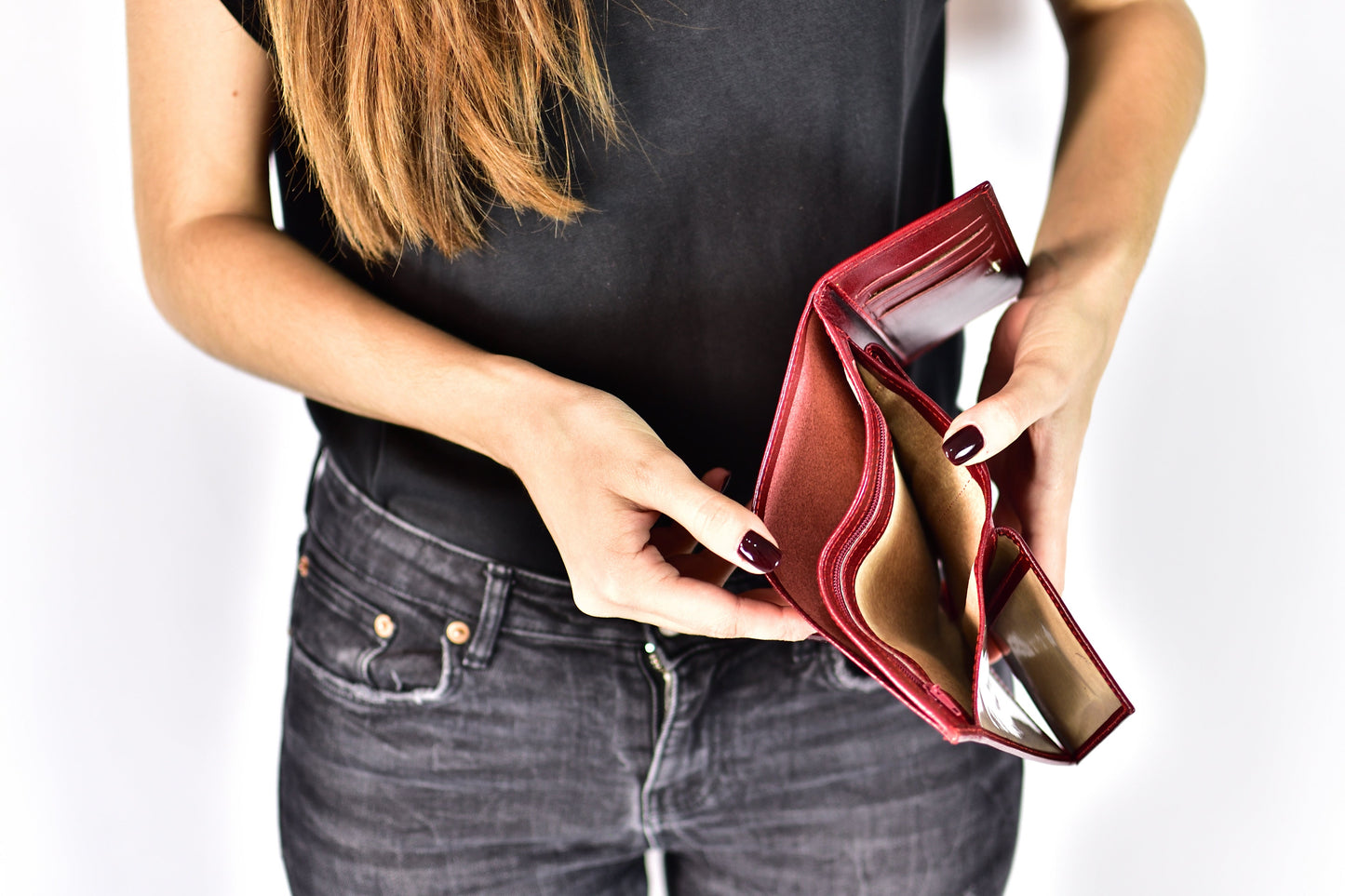 Leather Wallet, Lena - PinkyPromiseAccs