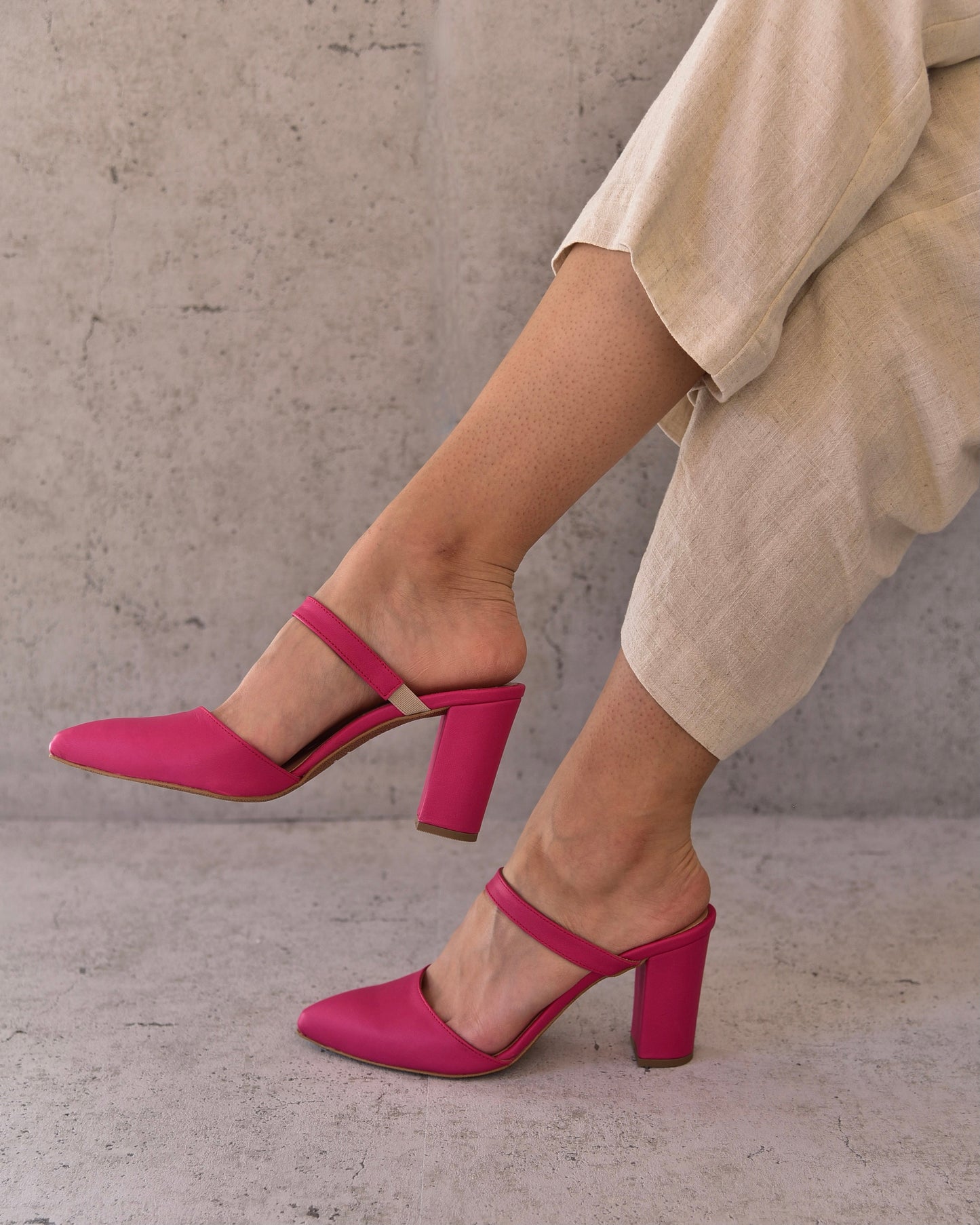 Fuchsia Women Shoes, Eugenia - PinkyPromiseAccs