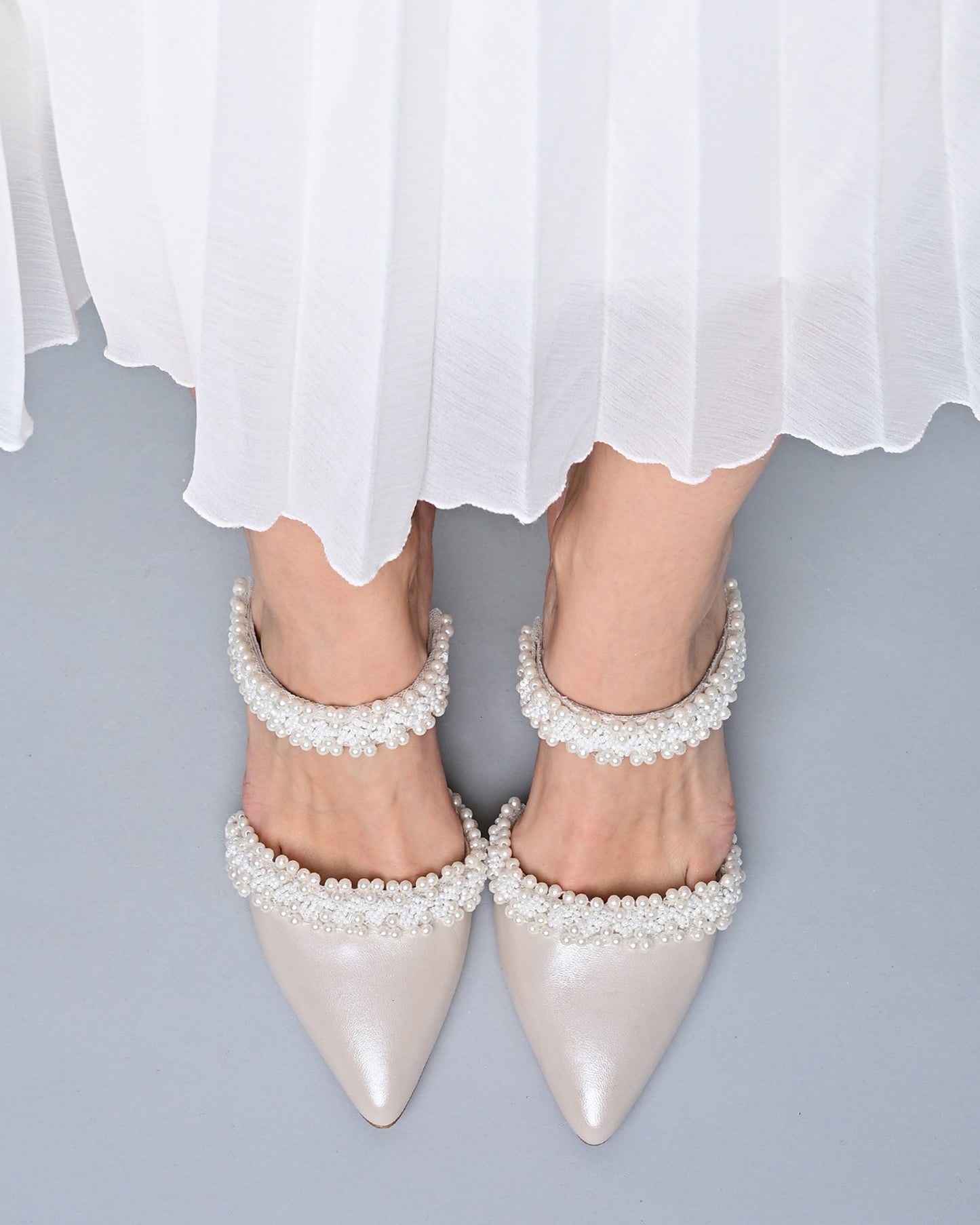 ivory heels