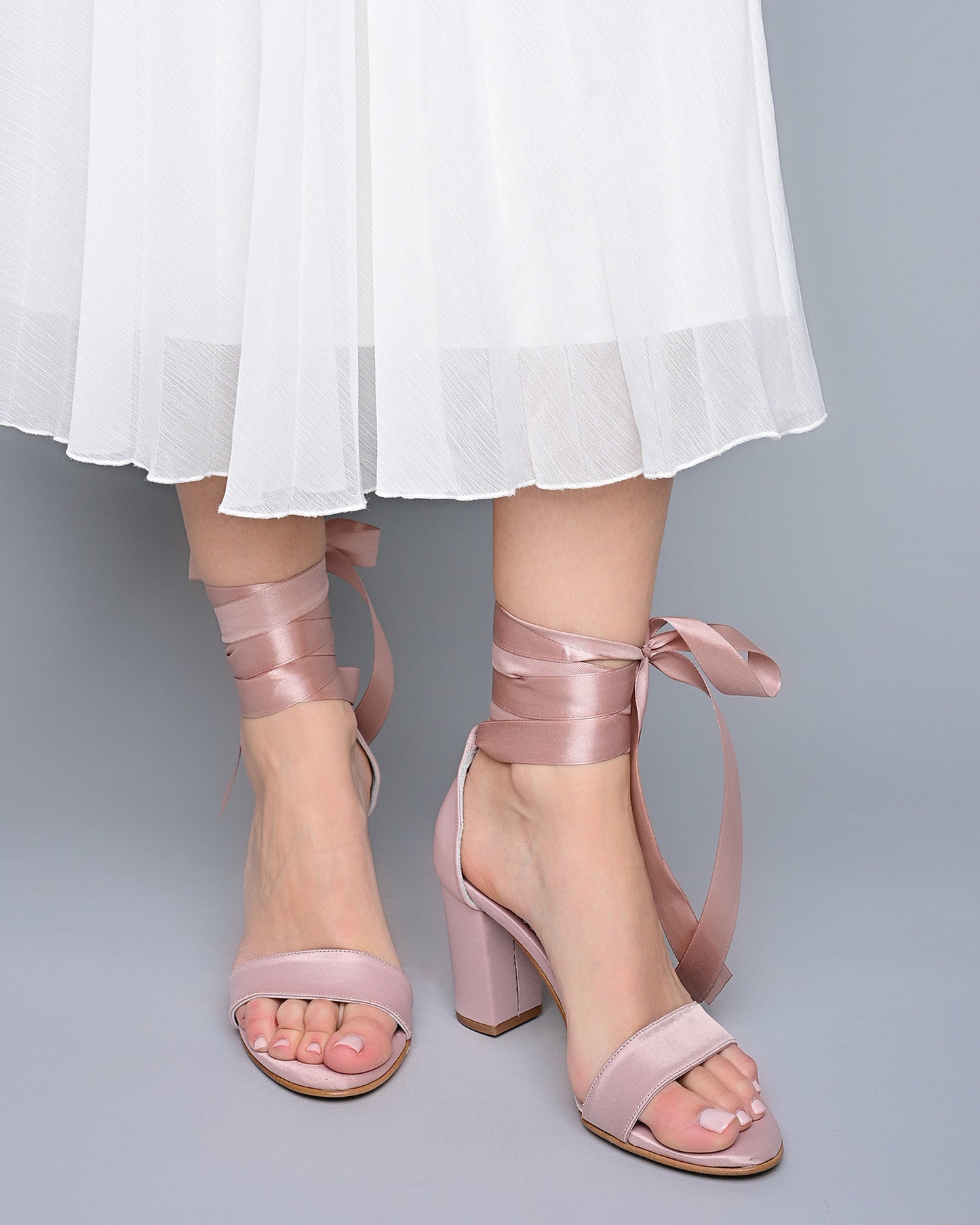 block heel wedding shoes