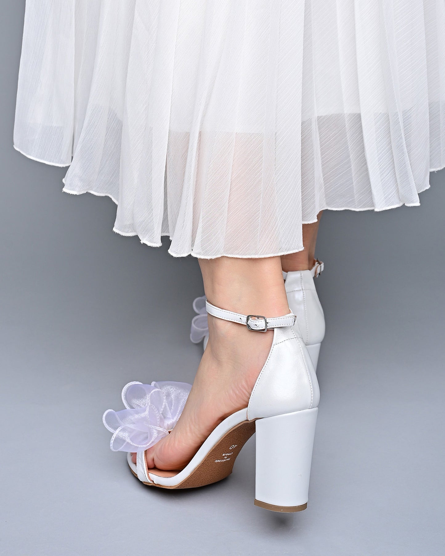 bridal shoes block heel