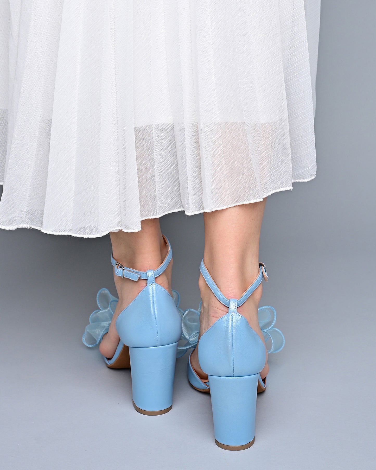 blue heels