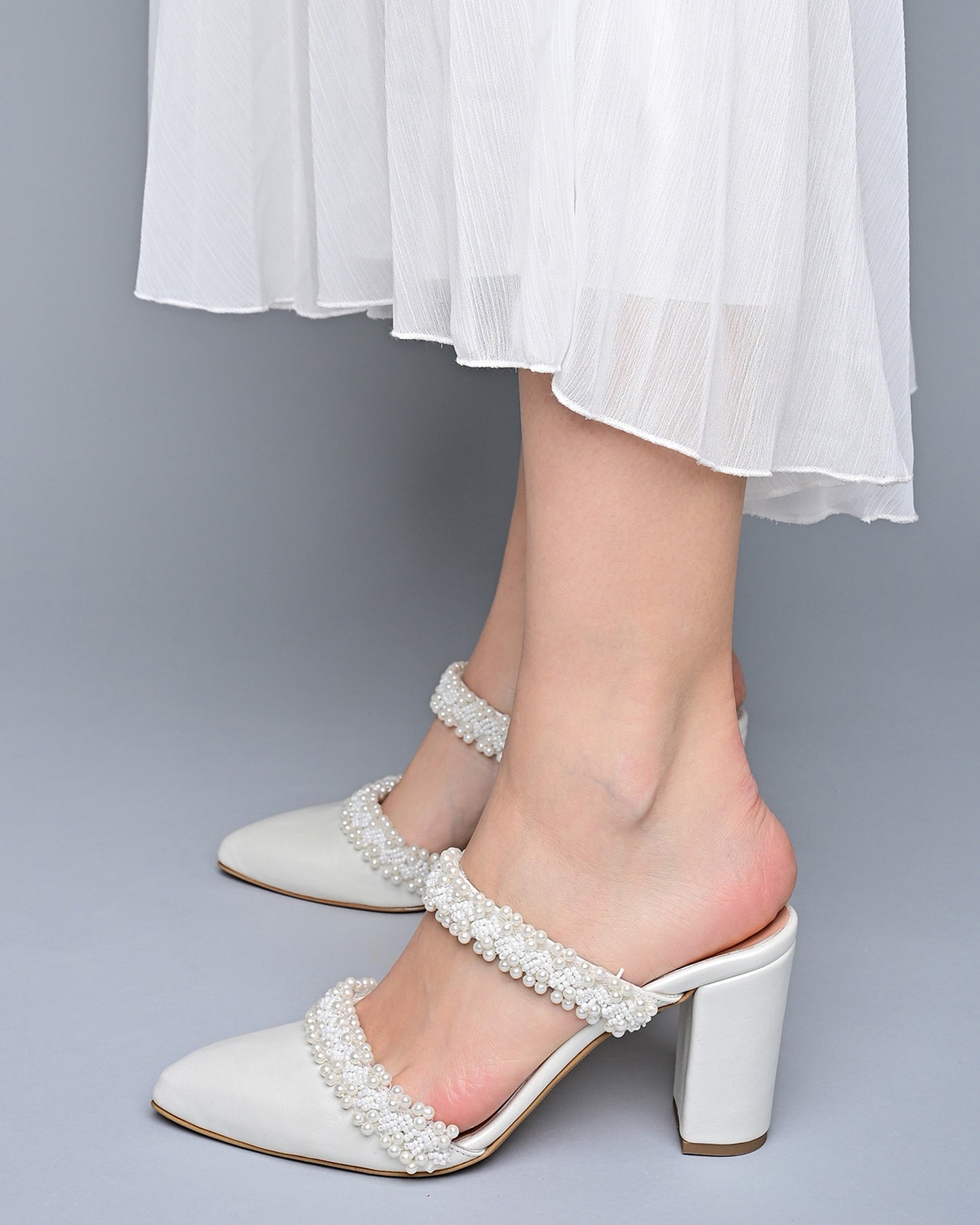 wedding shoes block heel