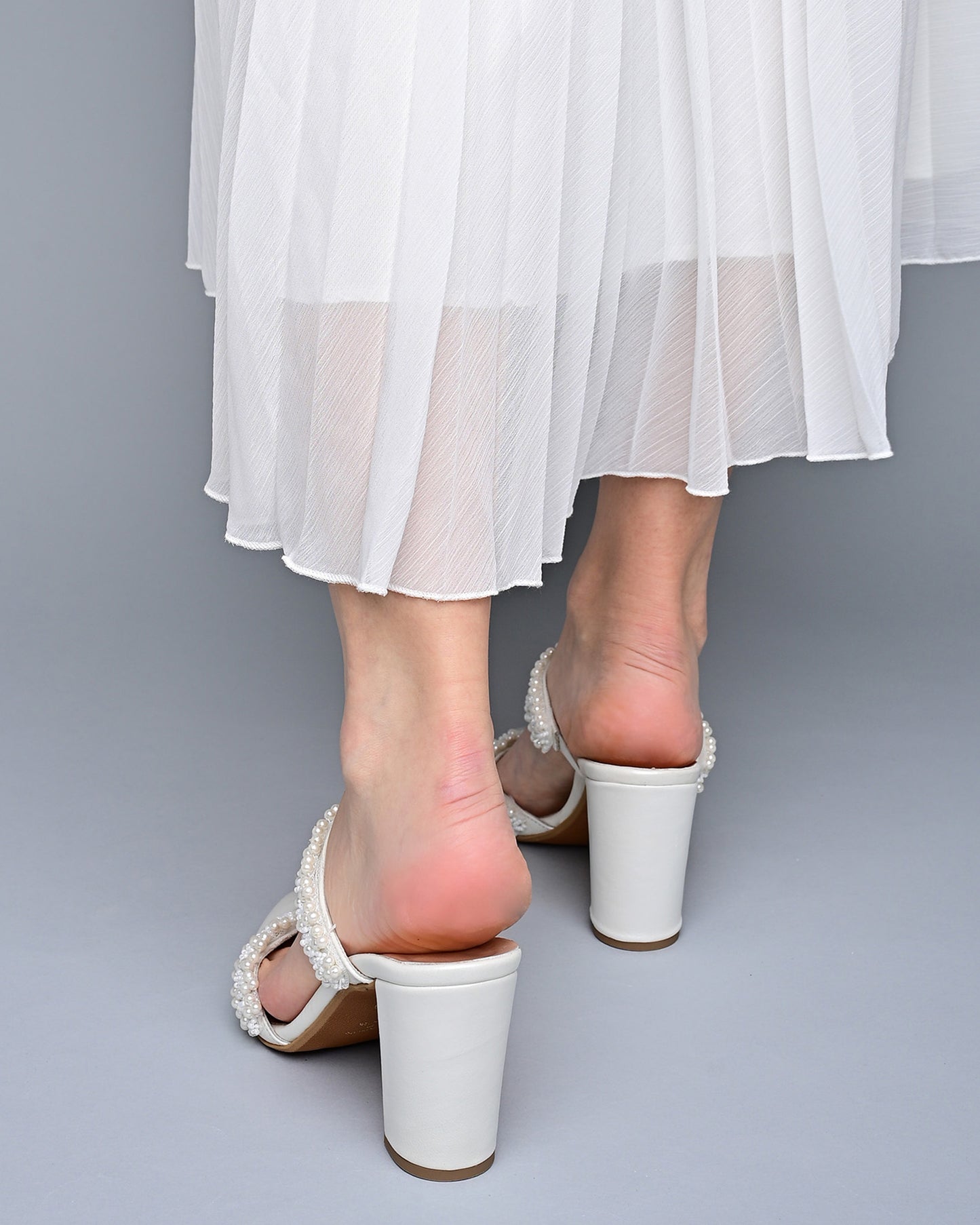 pearl wedding shoes