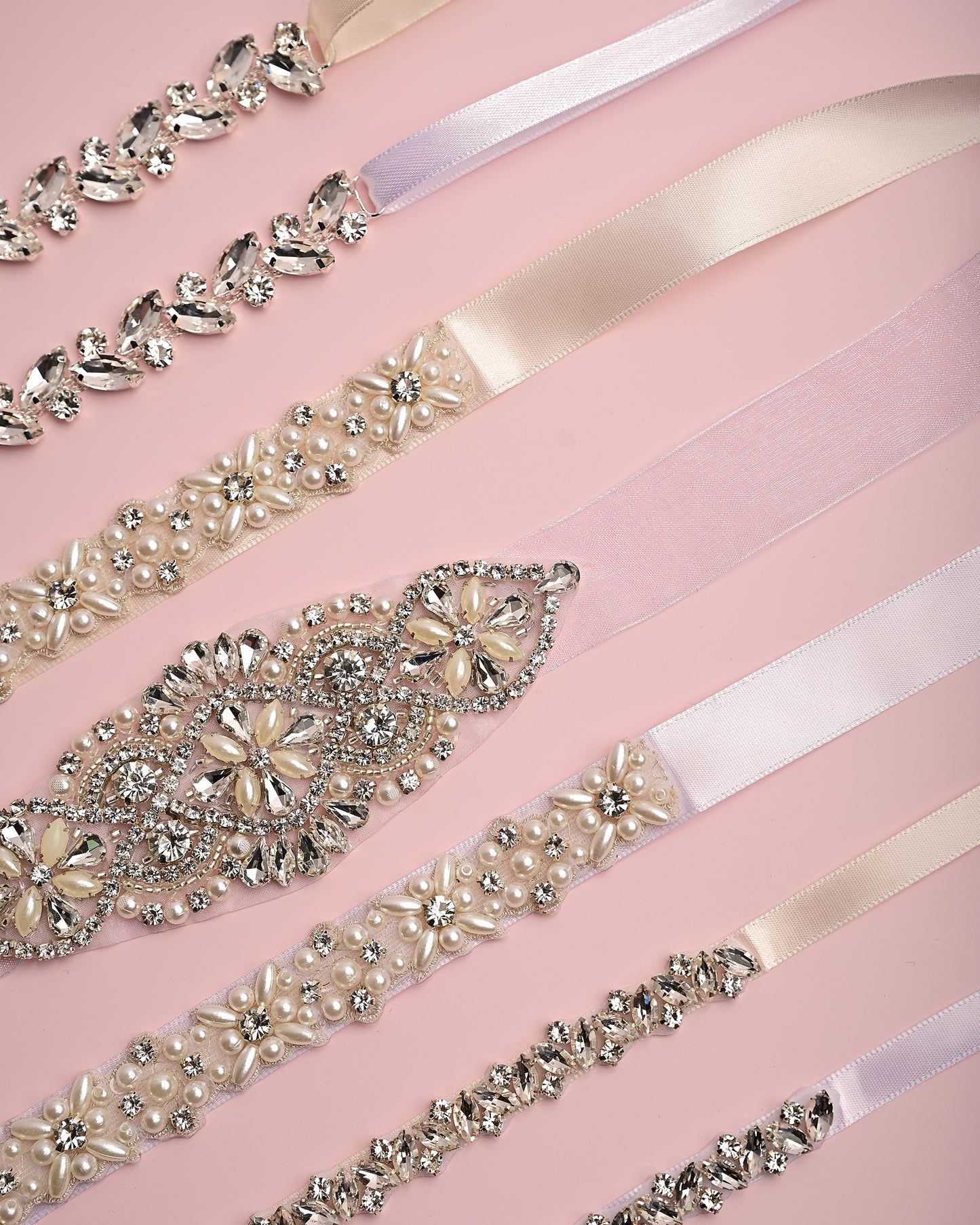 Ivory Bridal Women Belt, Brigitte - PinkyPromiseAccs