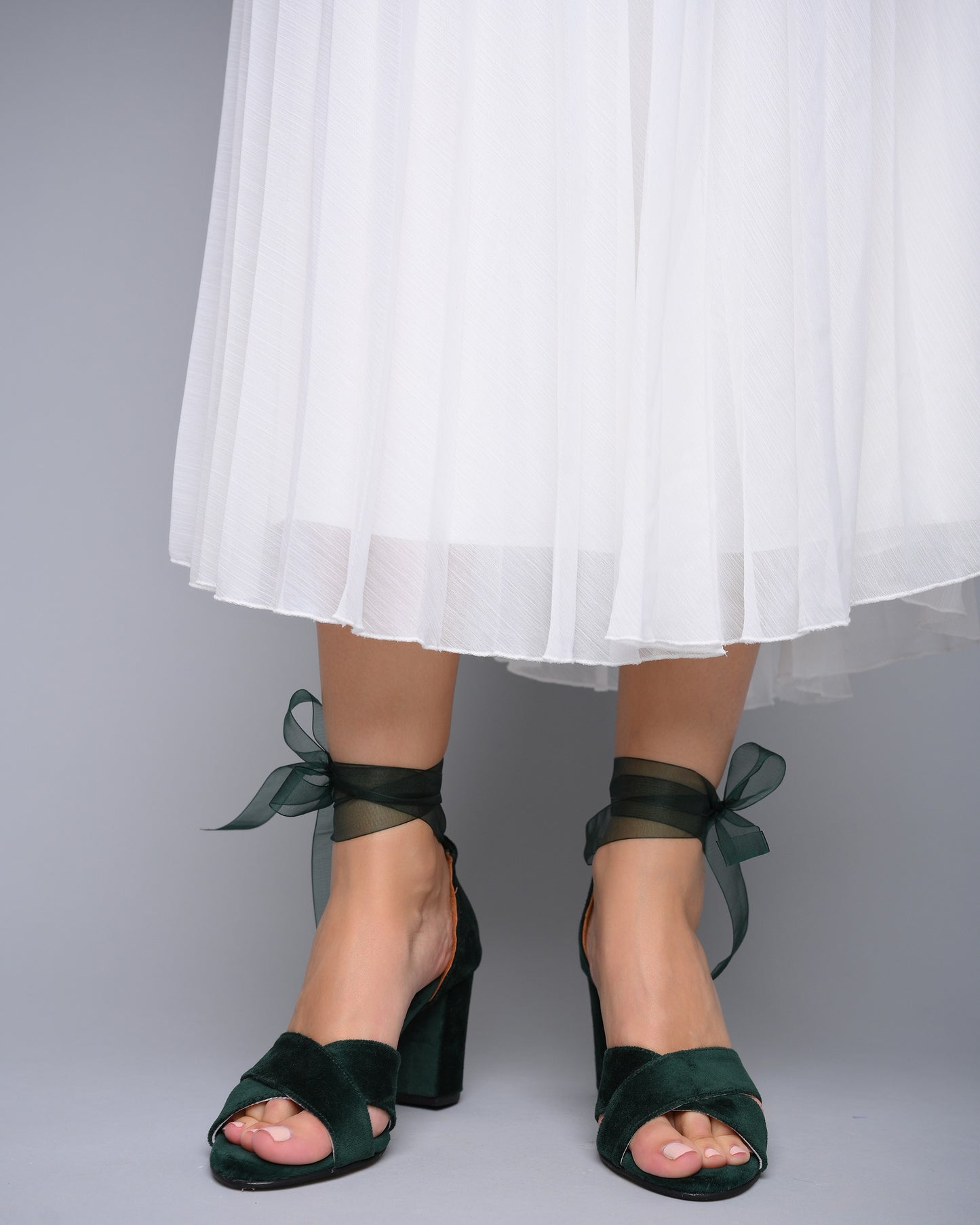 green heels