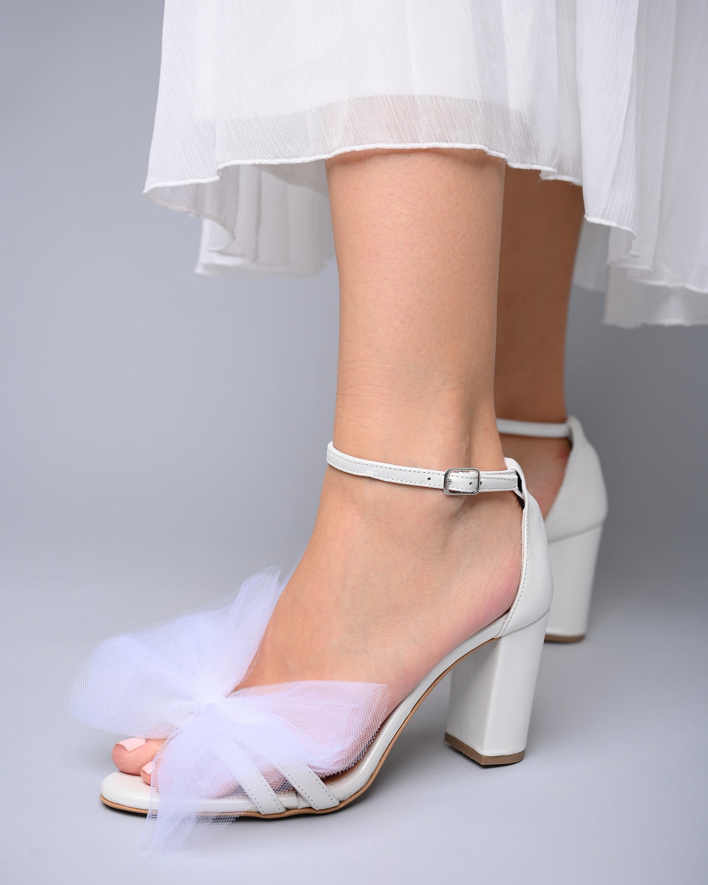 wedding shoes for bride block heel