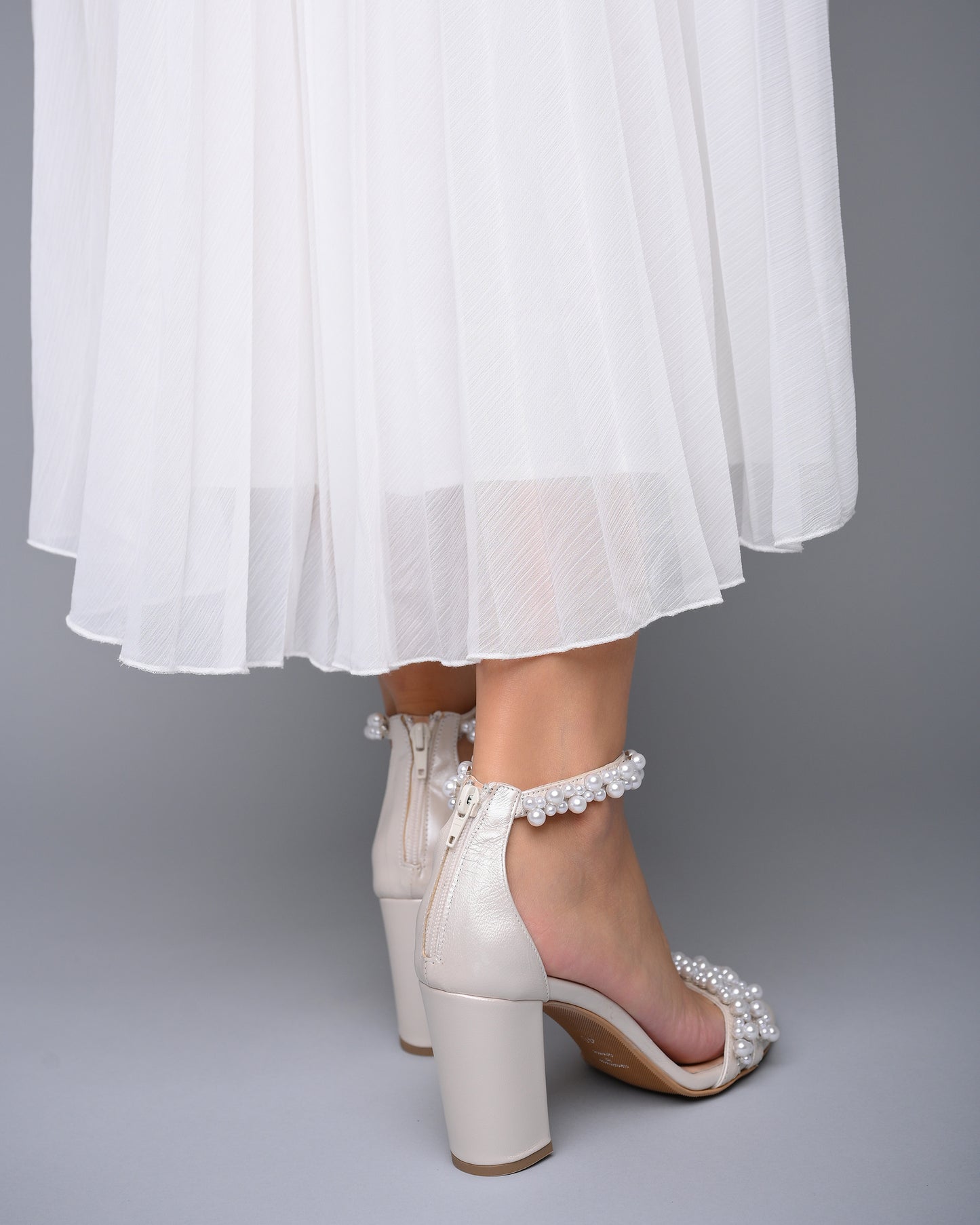 bridal sandals heels