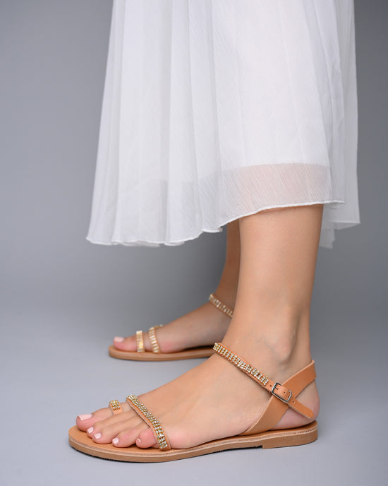 bridal sandals flat
