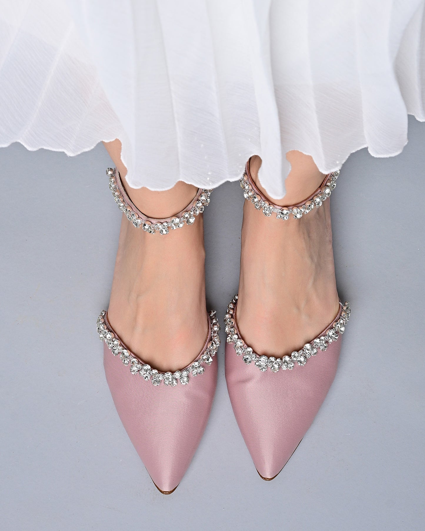 low heel wedding shoes
