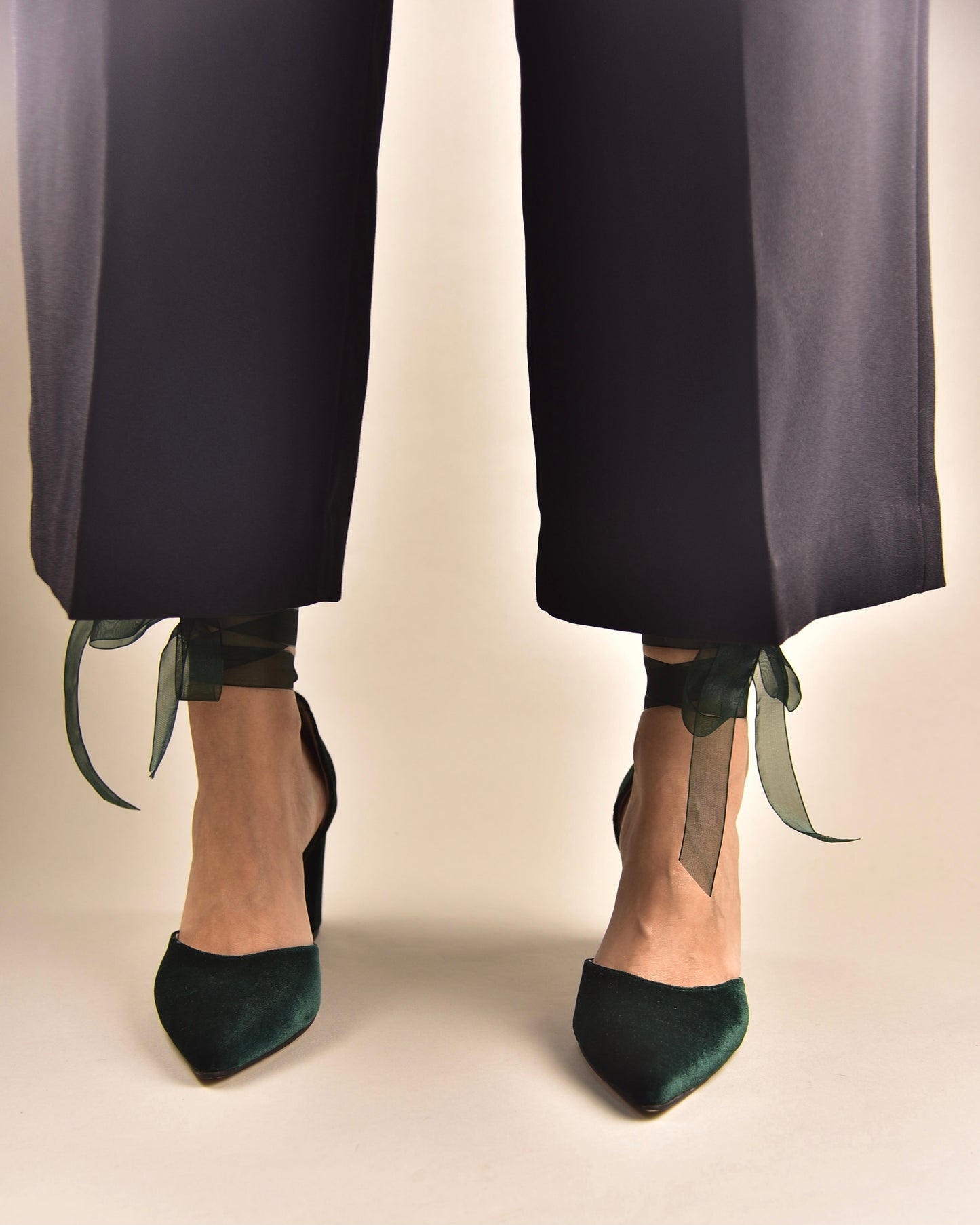 Dark Green Wedding Shoes, Dark Forest - PinkyPromiseAccs