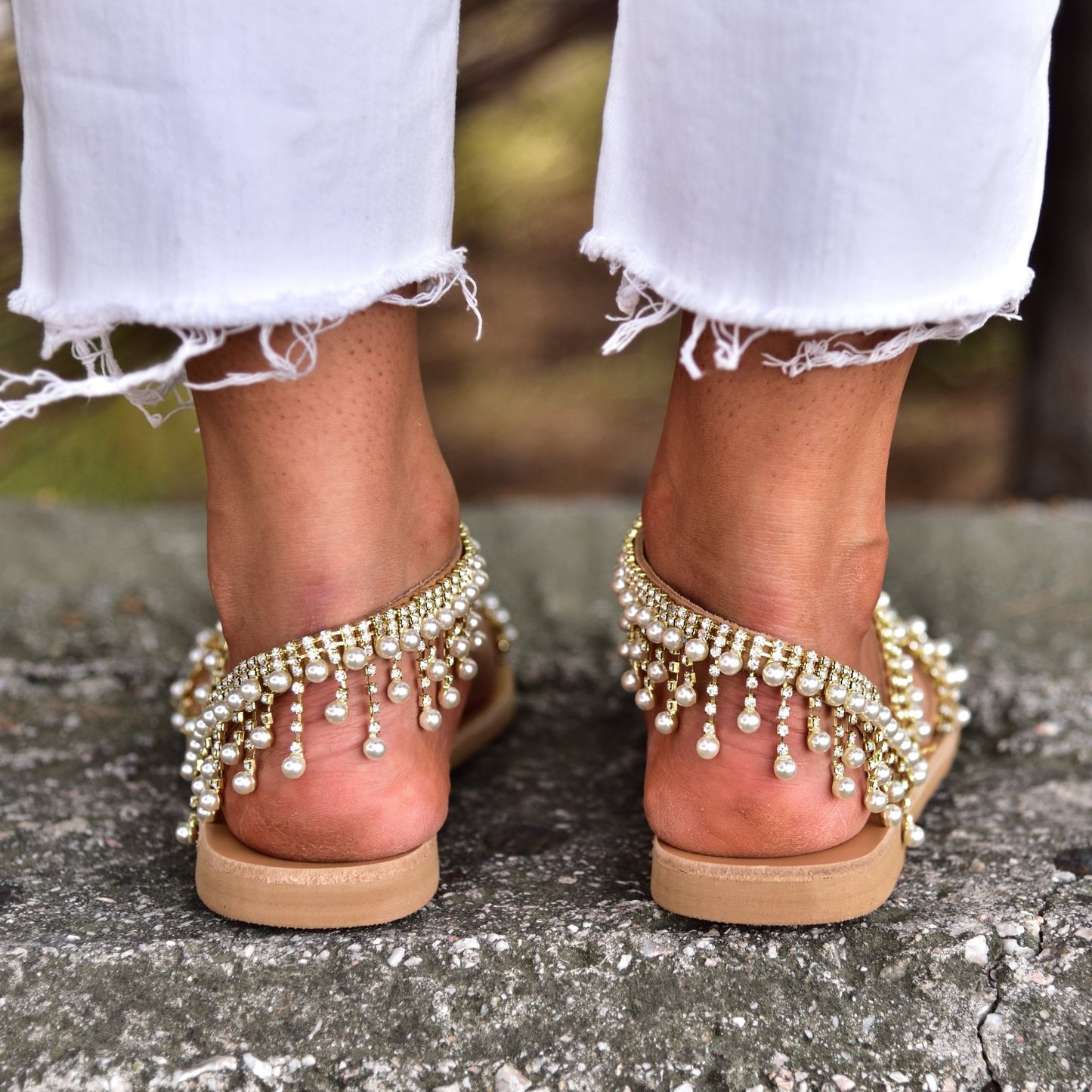 bridal sandals
